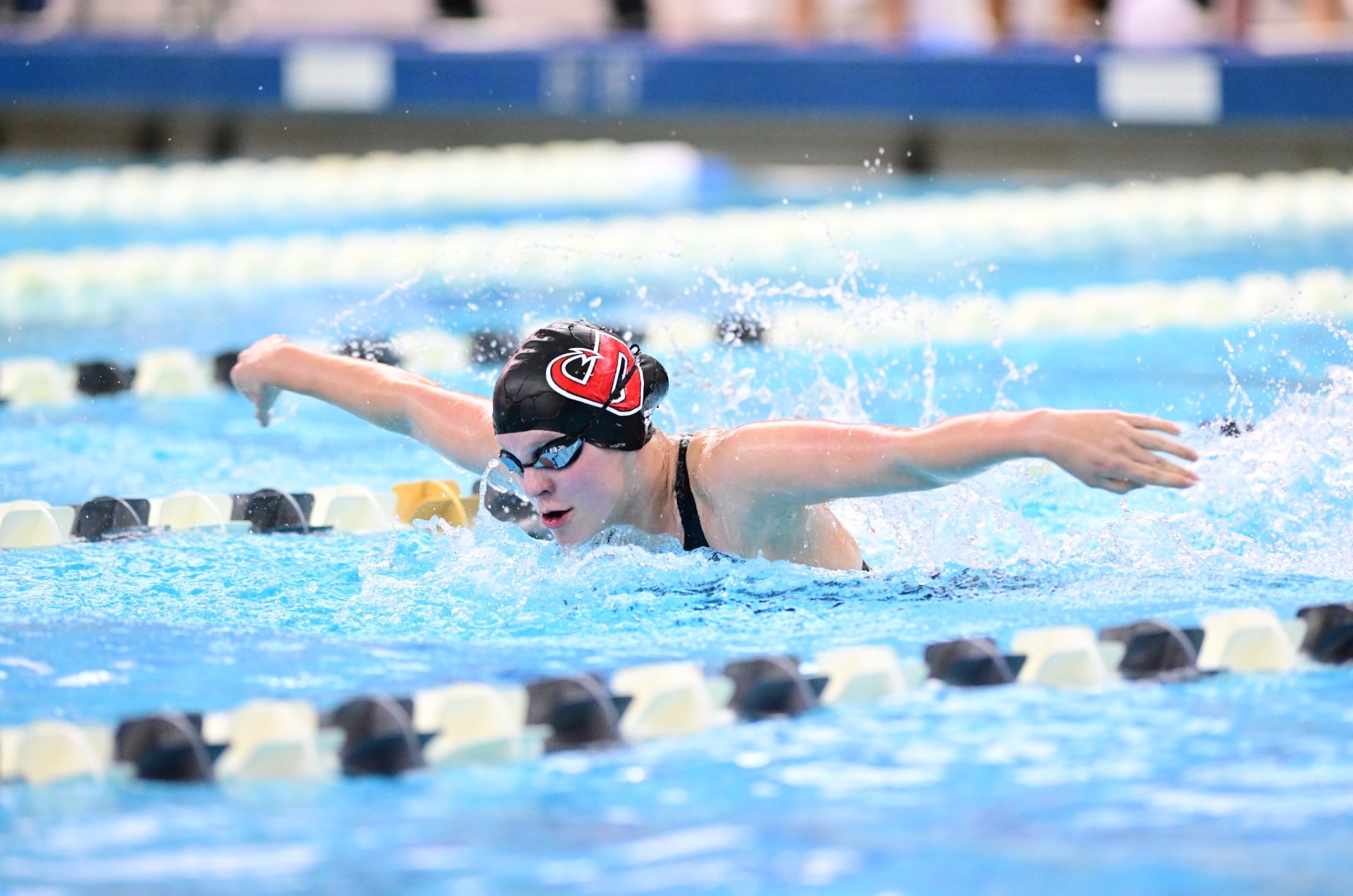 Alina Shipley competes at Conference Champs 2026