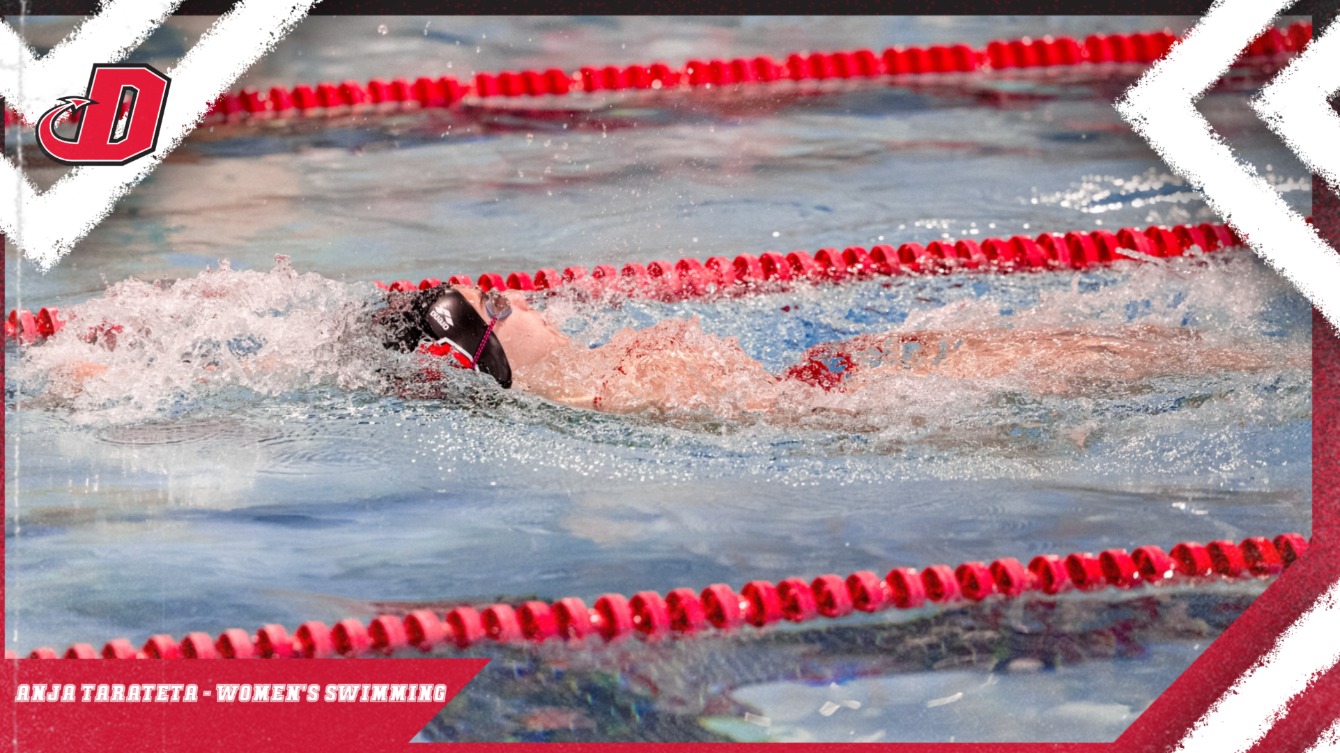 Women's swimmer Anja Tarateta summer check-in story 7-30-26