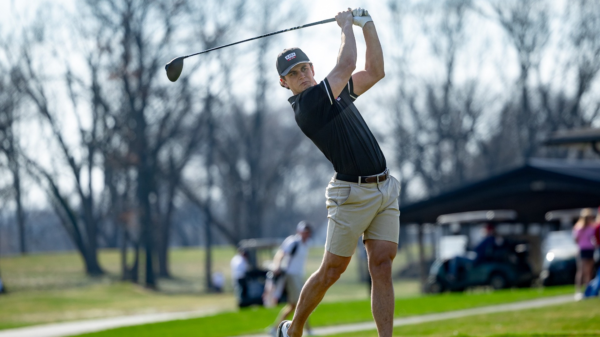 Men's golfer during the 2026 Dickinson Spring Invitational at the Carlisle Barracks Golf Club