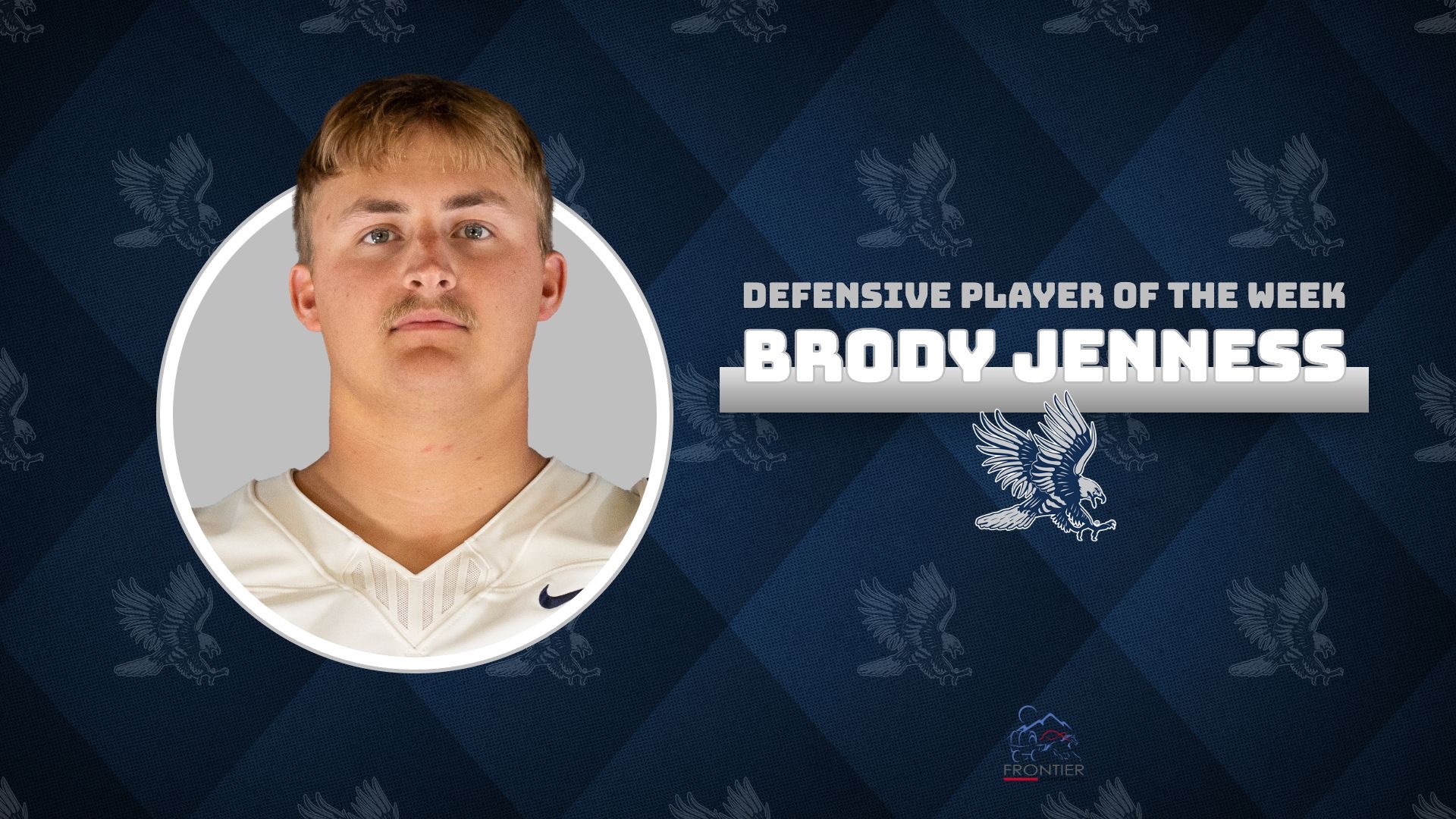 Brody Jenness player of the week