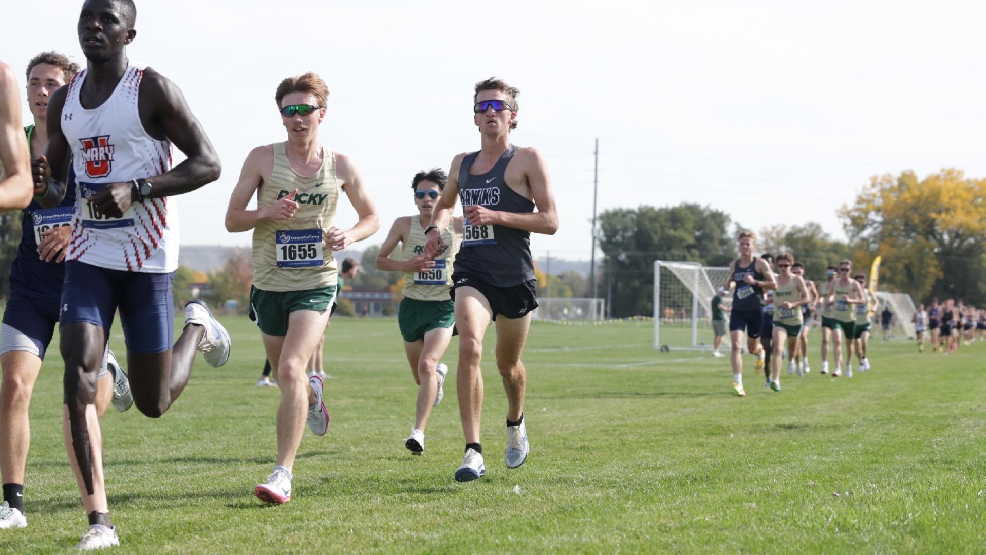 Caleb Sarsland runs