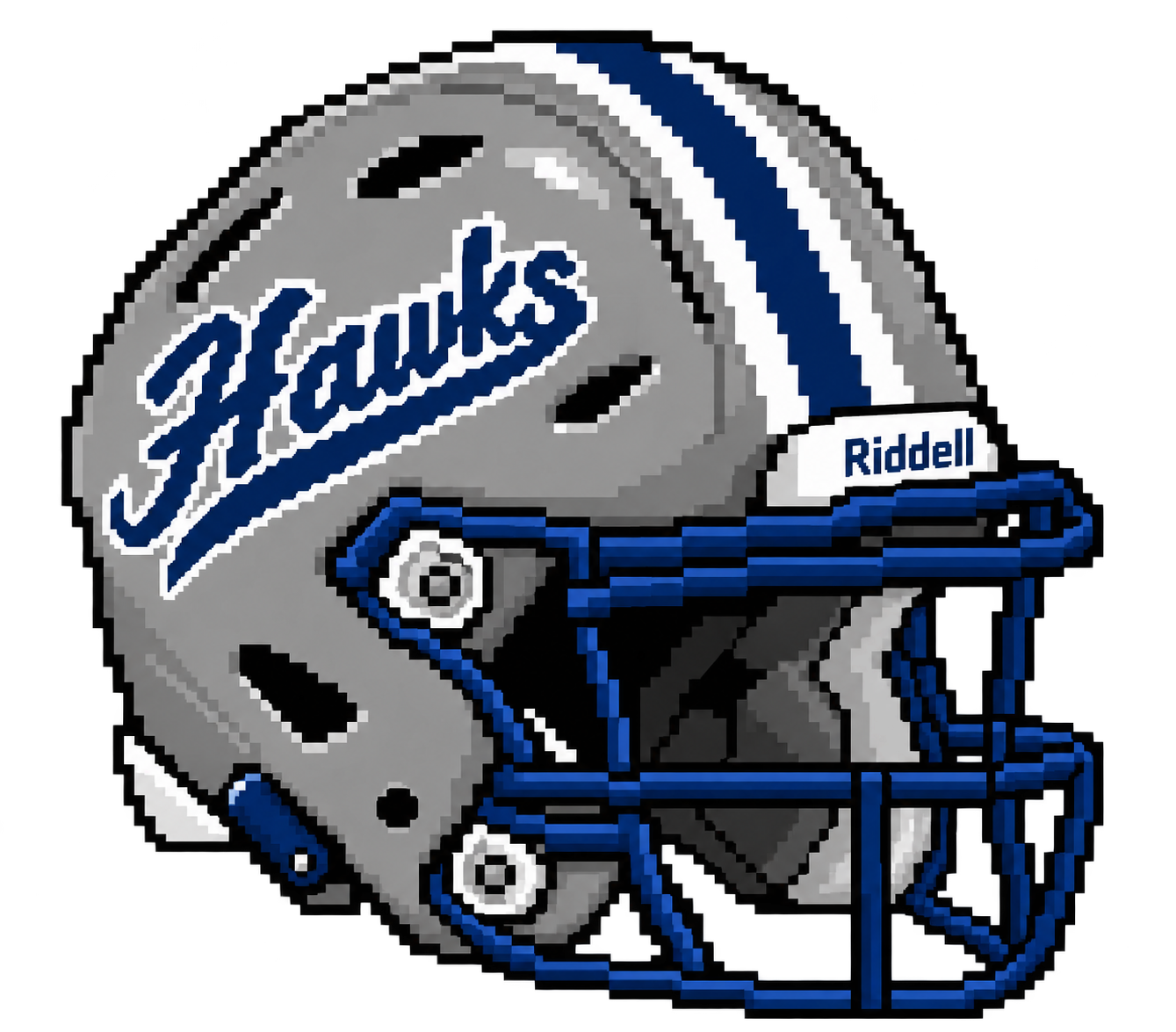Dickinson State Gray Helmet