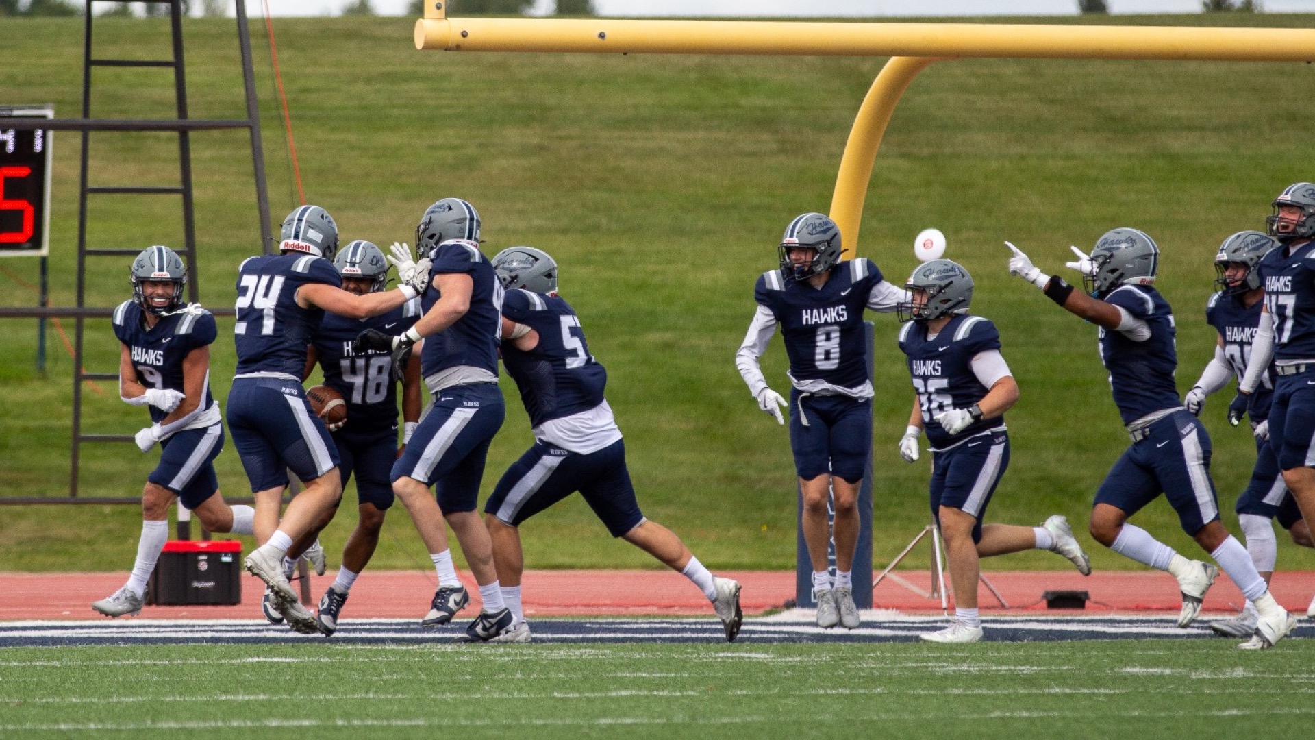 Dickinson State football vs MSUN in Dickinson, North Dakota