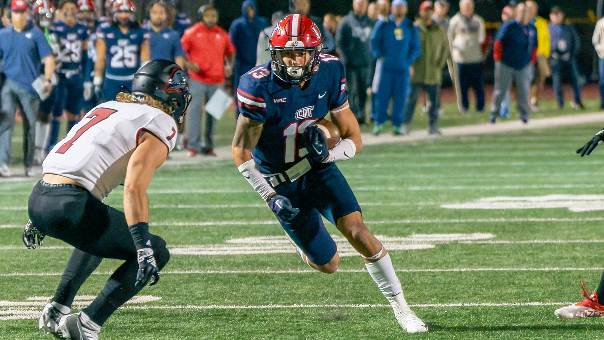 Rickie Johnson Football Utah Tech University Athletics