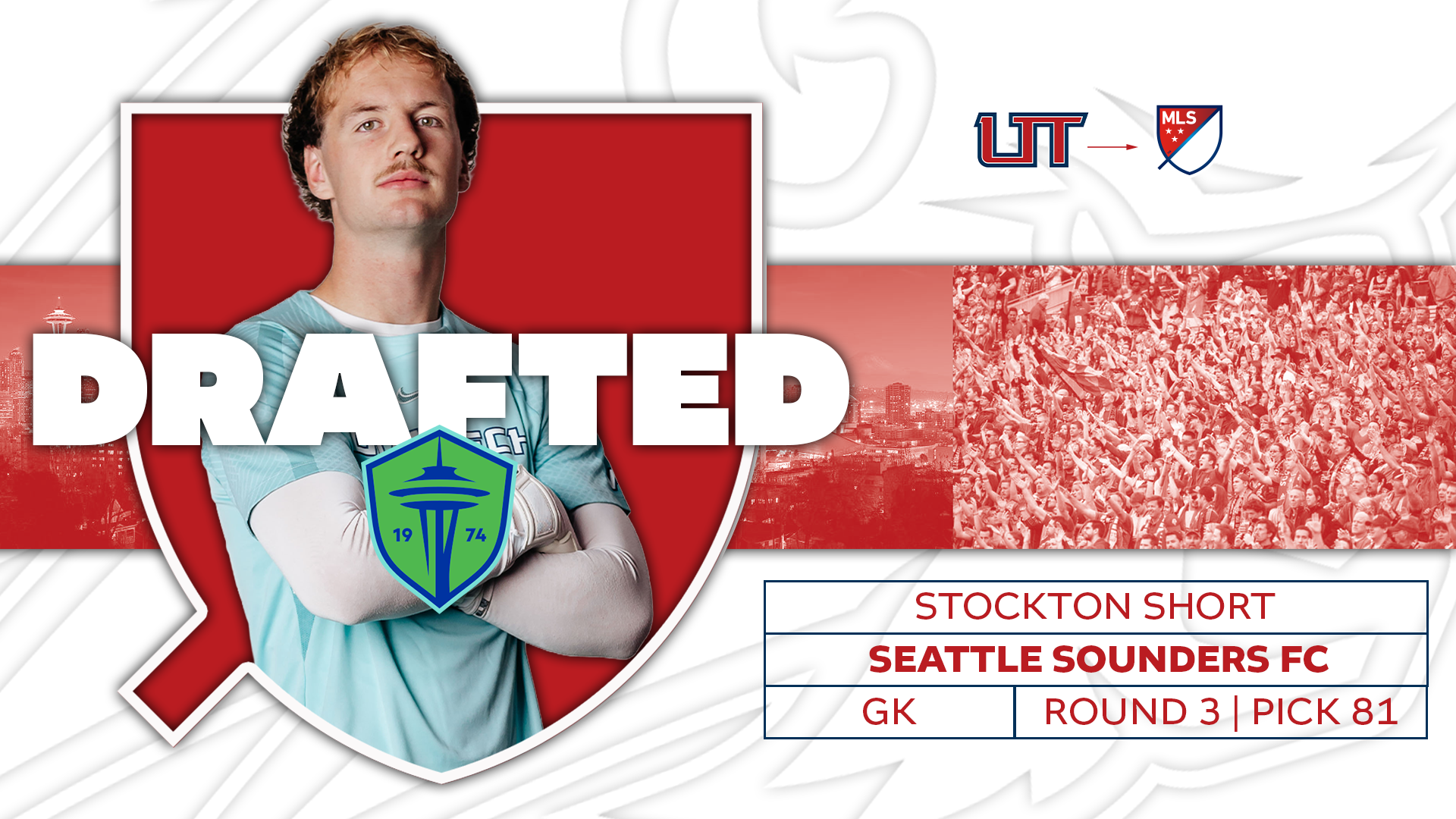 Short Drafted by Seattle Sounders FC