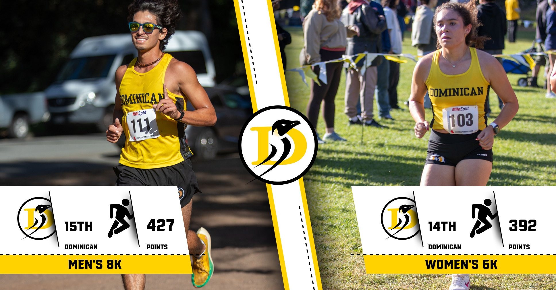 Penguins claim 15th for men and 14th for women at Bronco Invitational