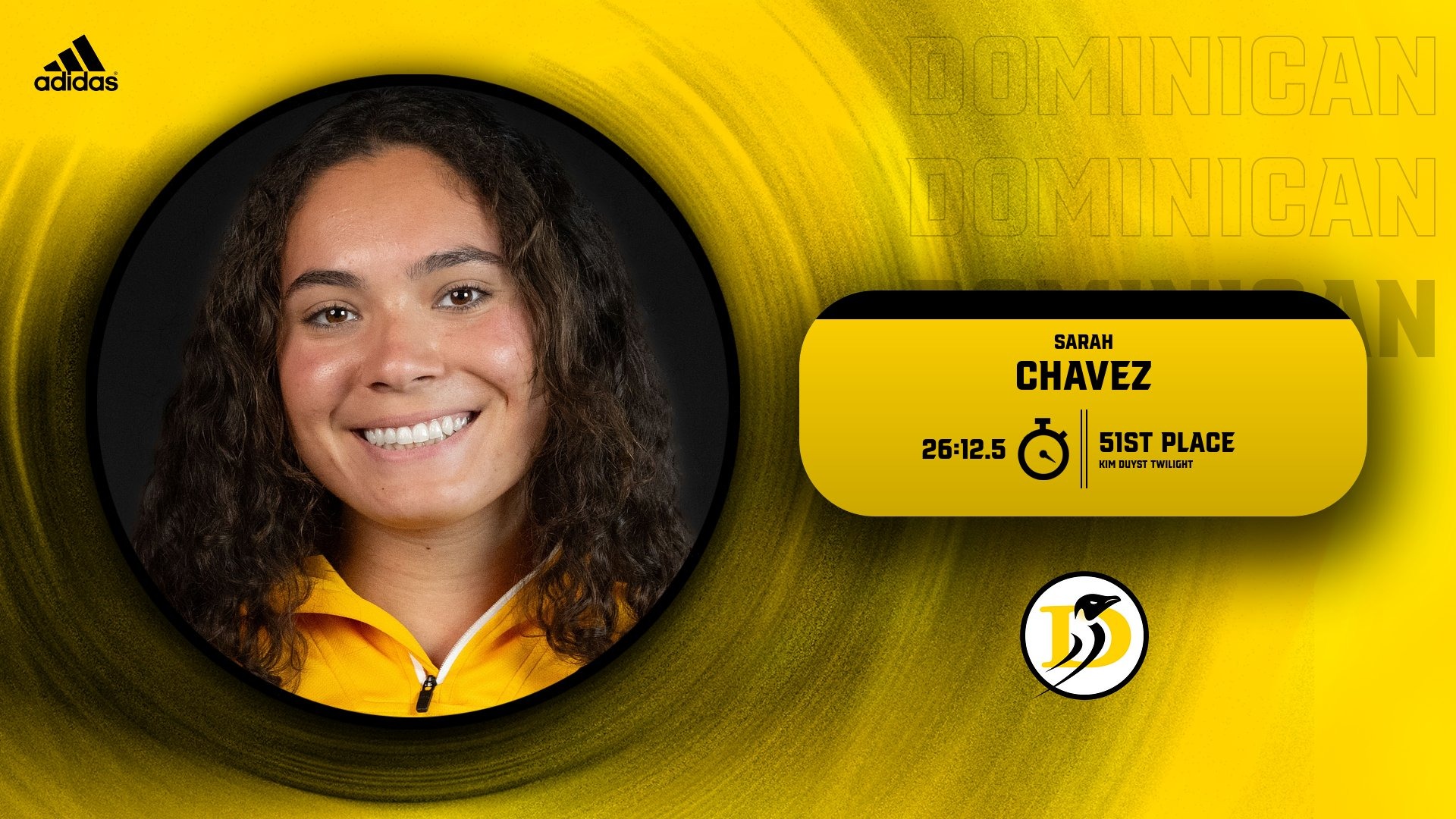 Sarah Chavez sets a new personal record at the Kim Duyst Twilight