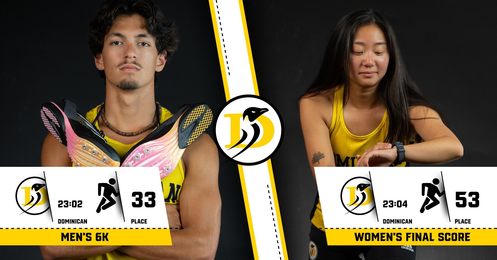 Diego Montag and Miranda Lam lead the Penguins at Seawolf Invitational