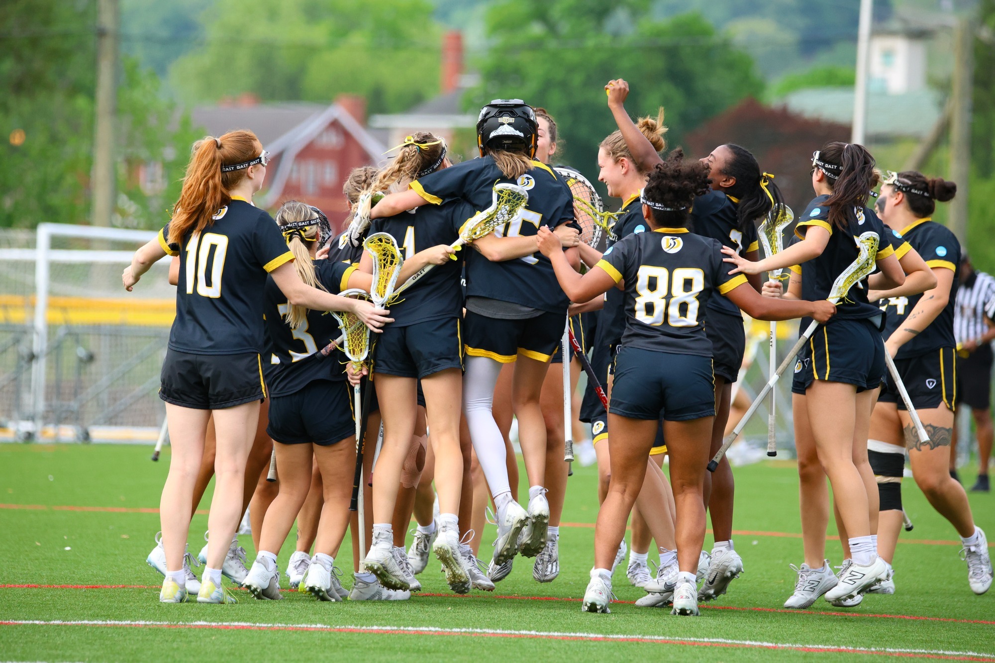 WLAX - University of Charleston vs Dominican University on May 1, 2025 at University of Charleston Welch Athletic Complex in Charleston, West Virginia.  (Photo by Scott Abbott / Essay Media)