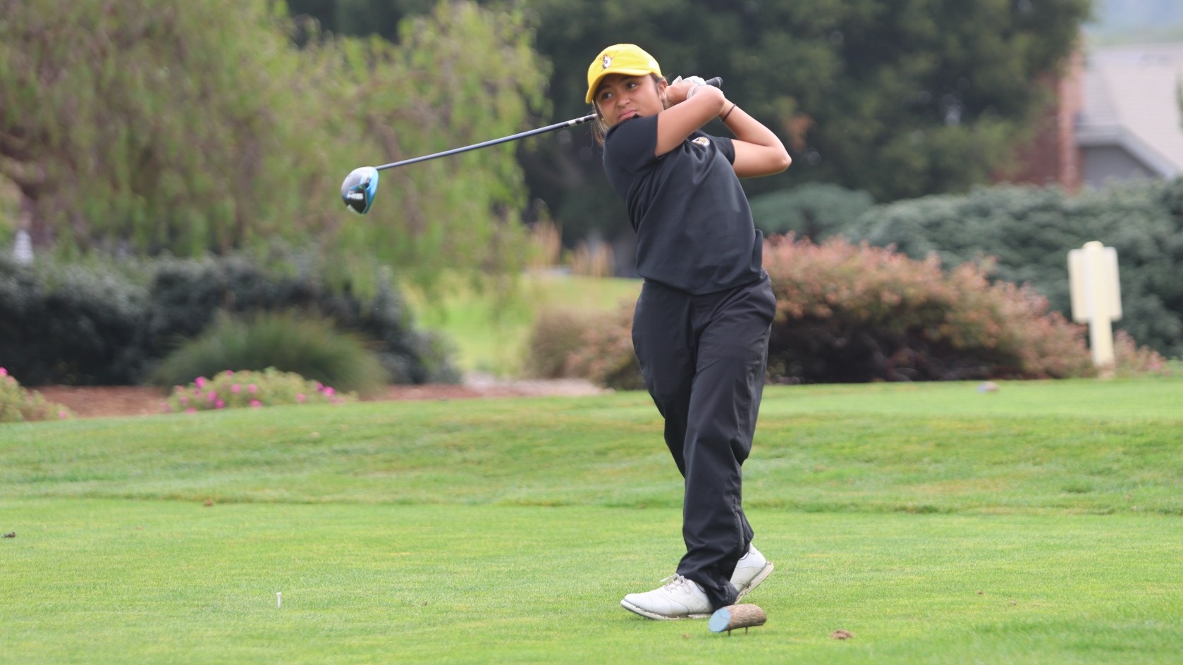 Cristen Faith Legaspi tees off at the RCA Electric Invitational