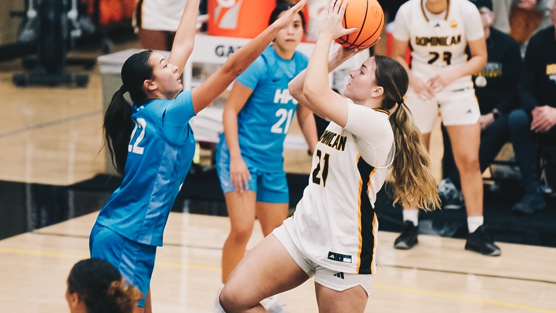 Isobel Crosswhite pulls up for two against HPU