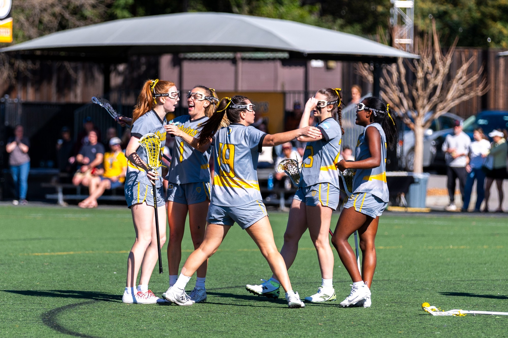 wlax celebrares against UC