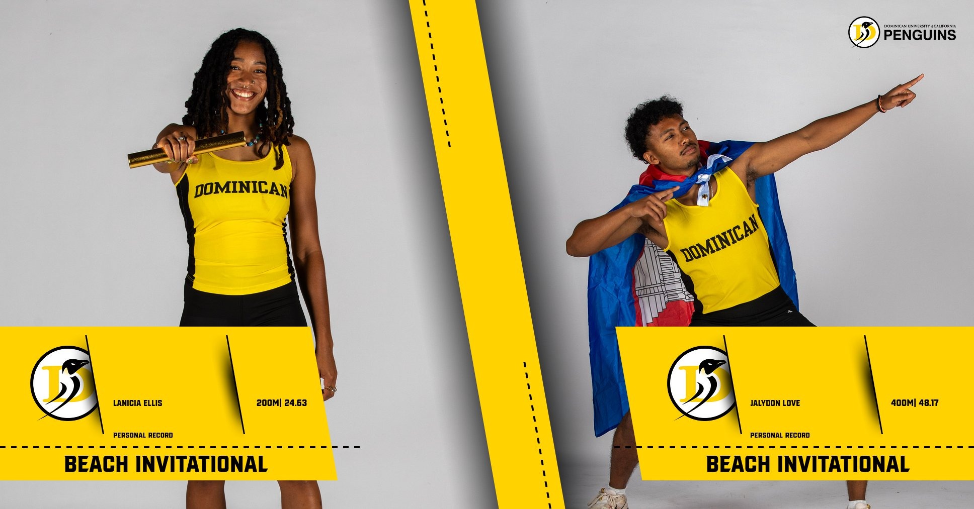 duc track and field graphic