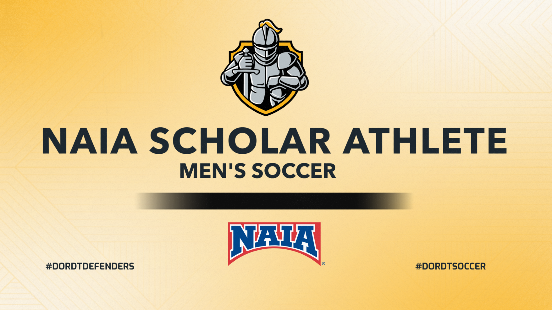 Men's Soccer - NAIA Scholar Athletes