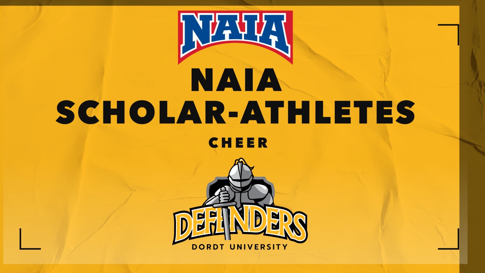 Scholar Athletes Cheer