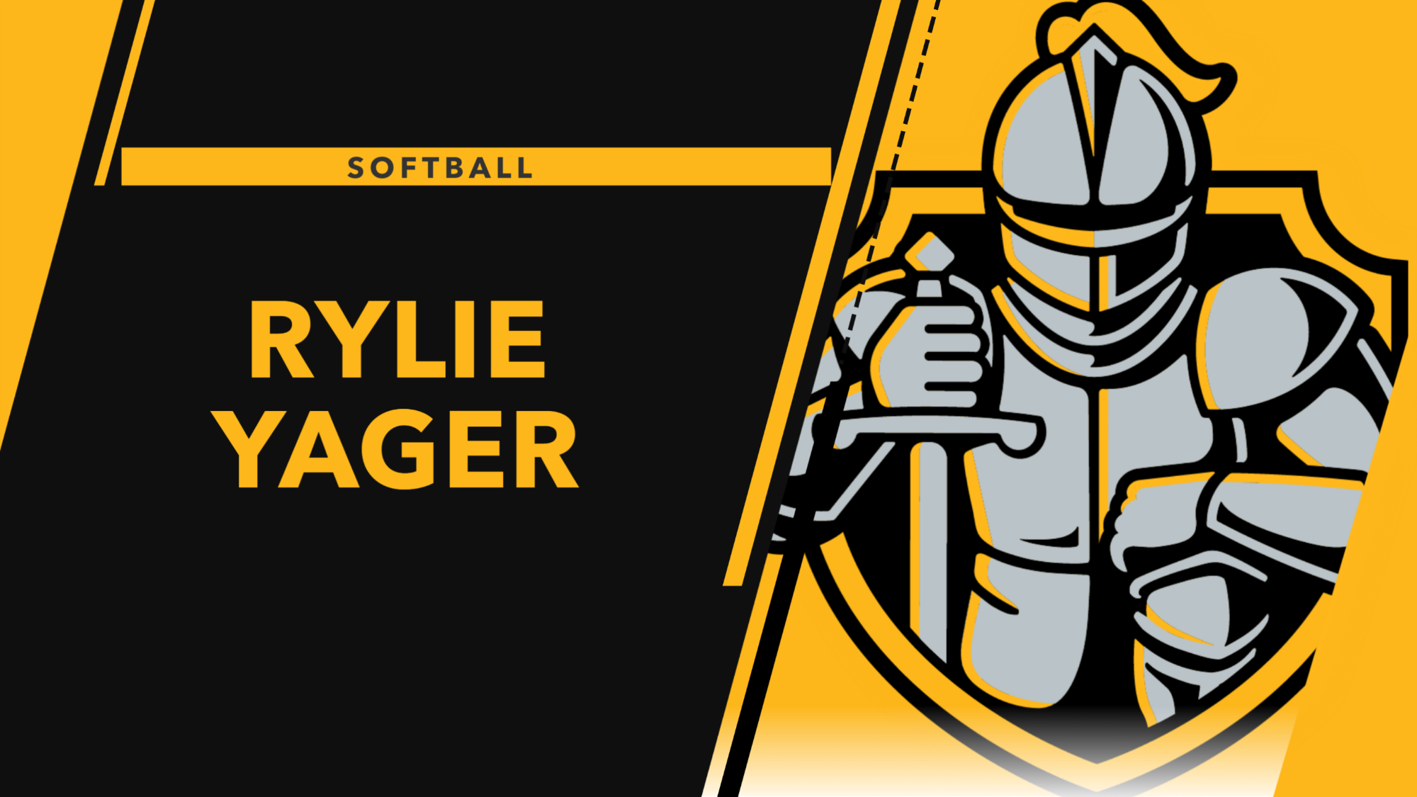 Rylee Yager softball 