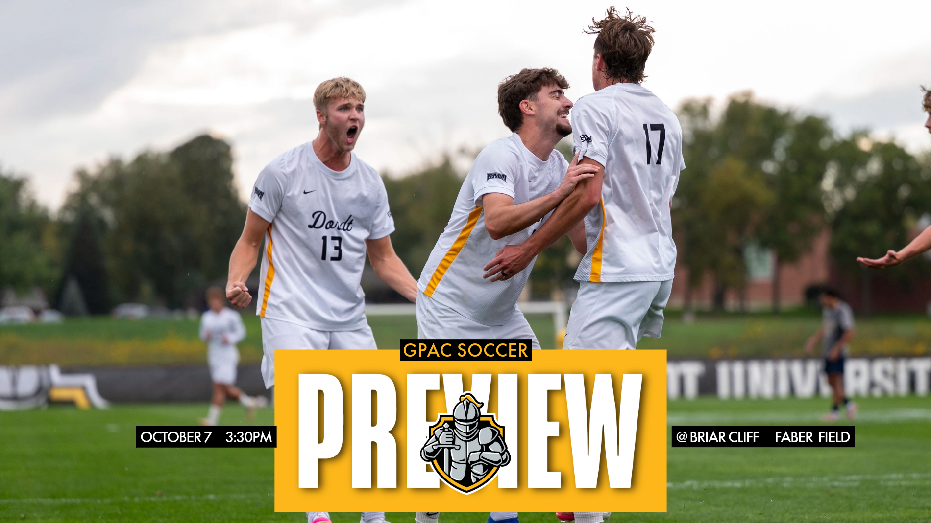 men's soccer vs Briar Cliff
