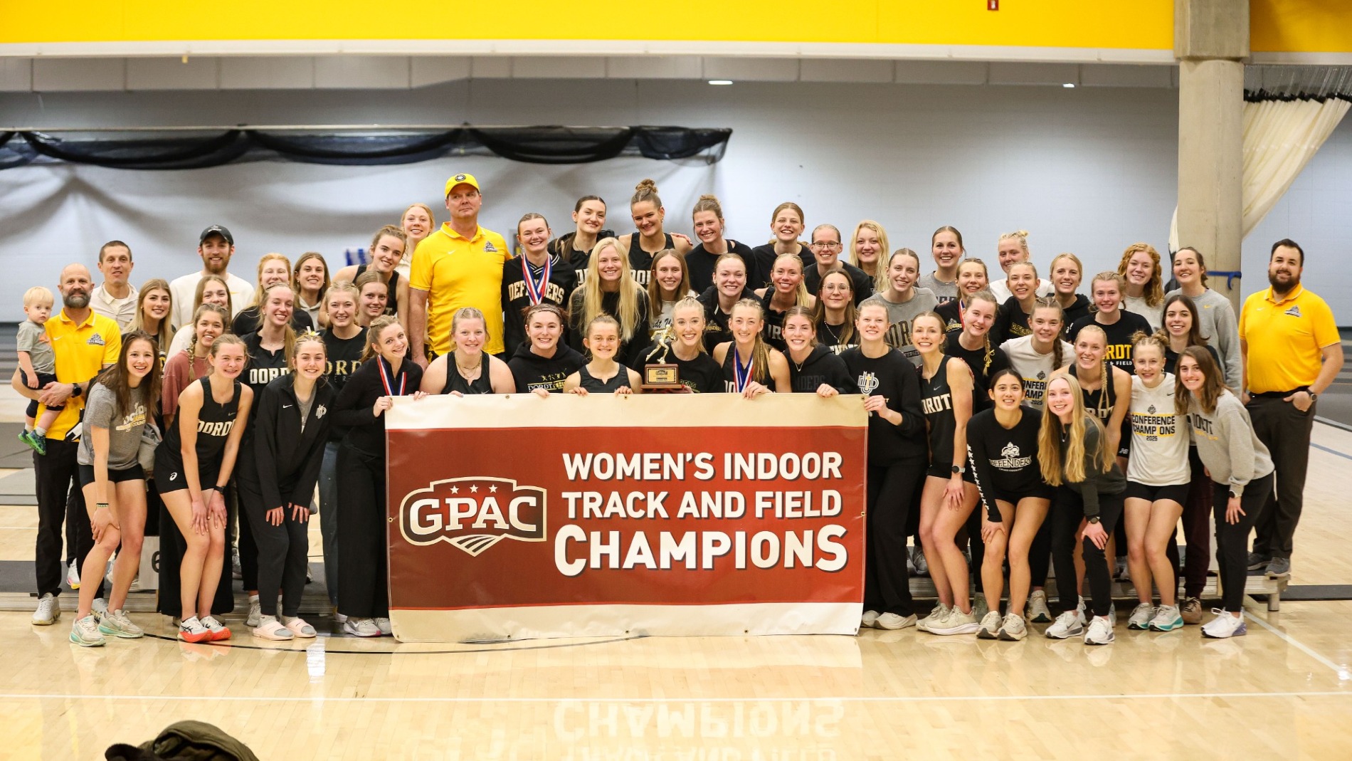 2026 women's indoor GPAC title