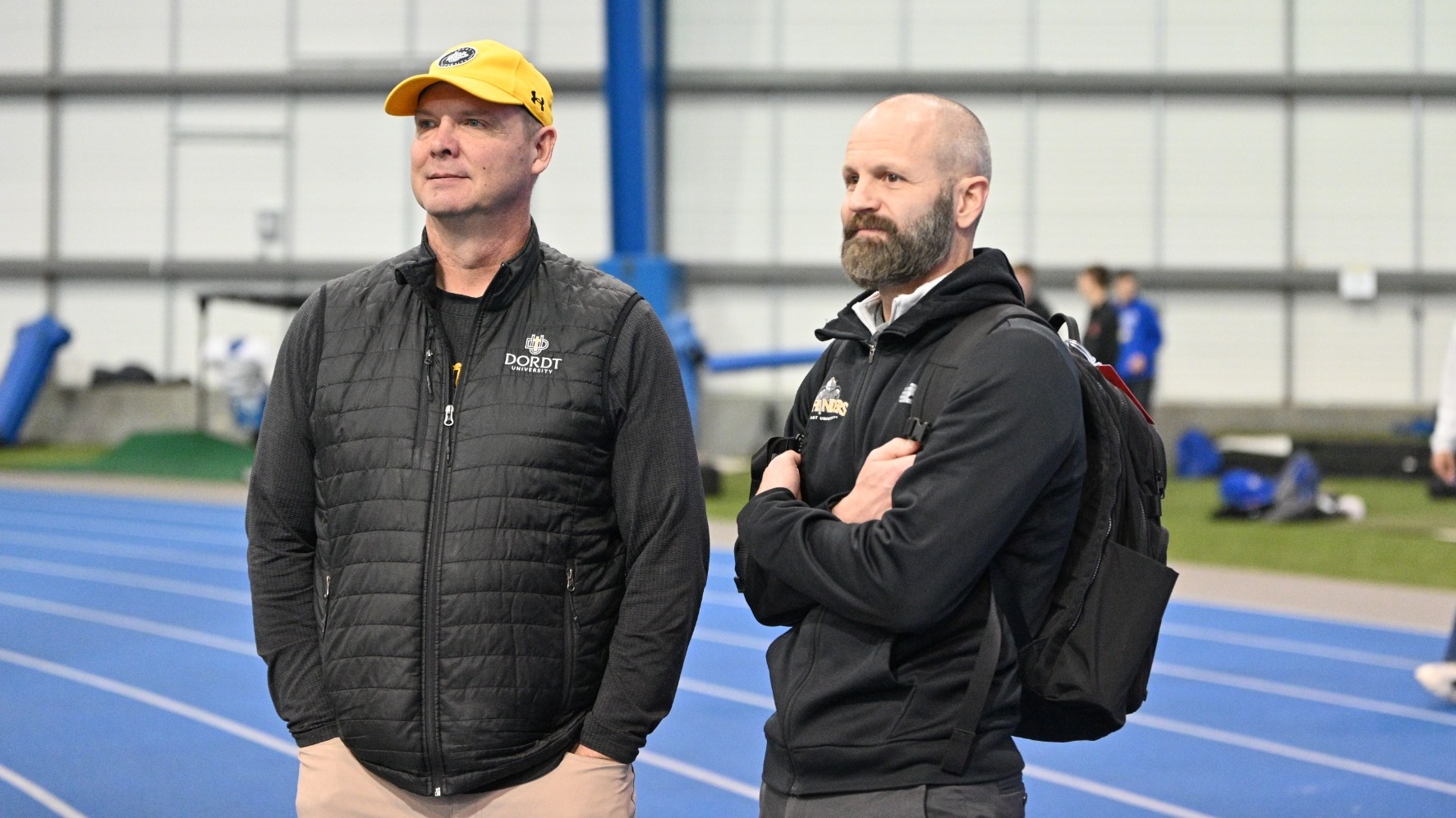 Coach Heynen and Coach Wolf