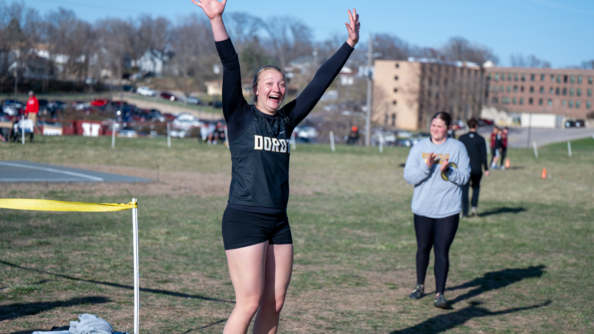 Fran Travis at Sioux City Relays