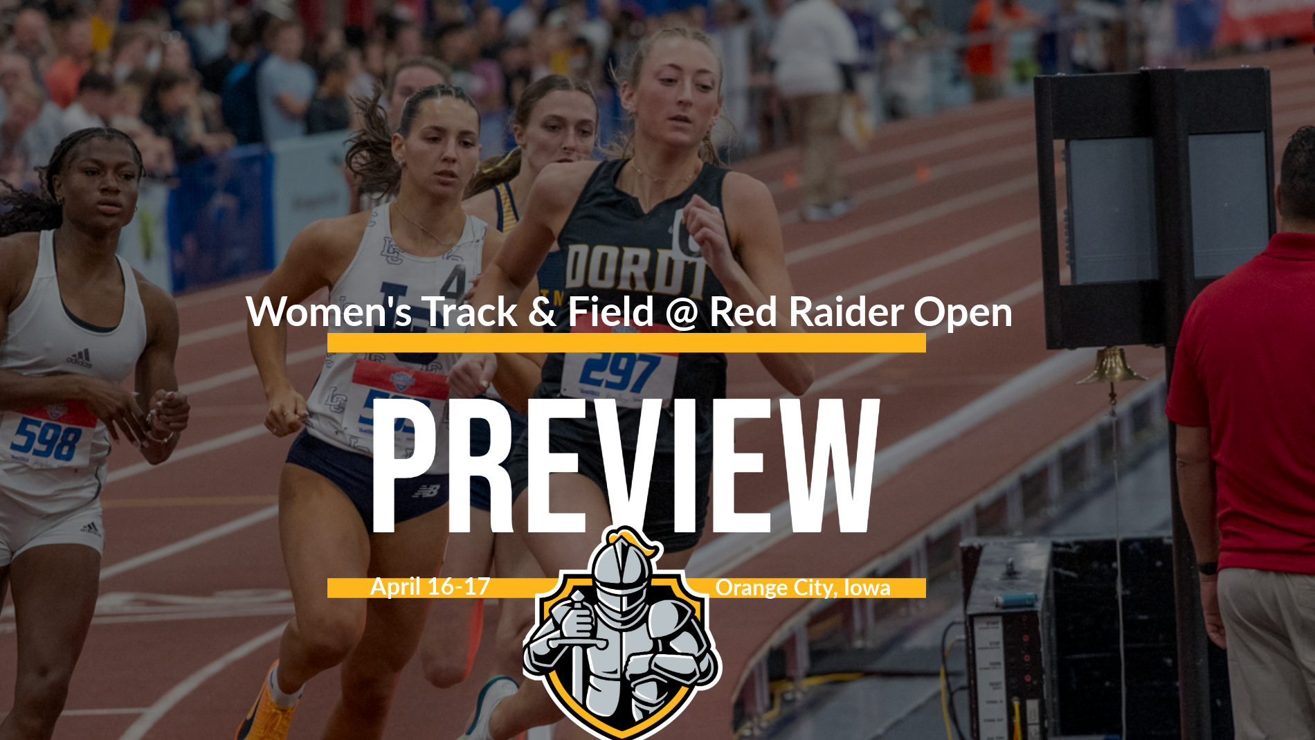 women's track at Red Raider Open