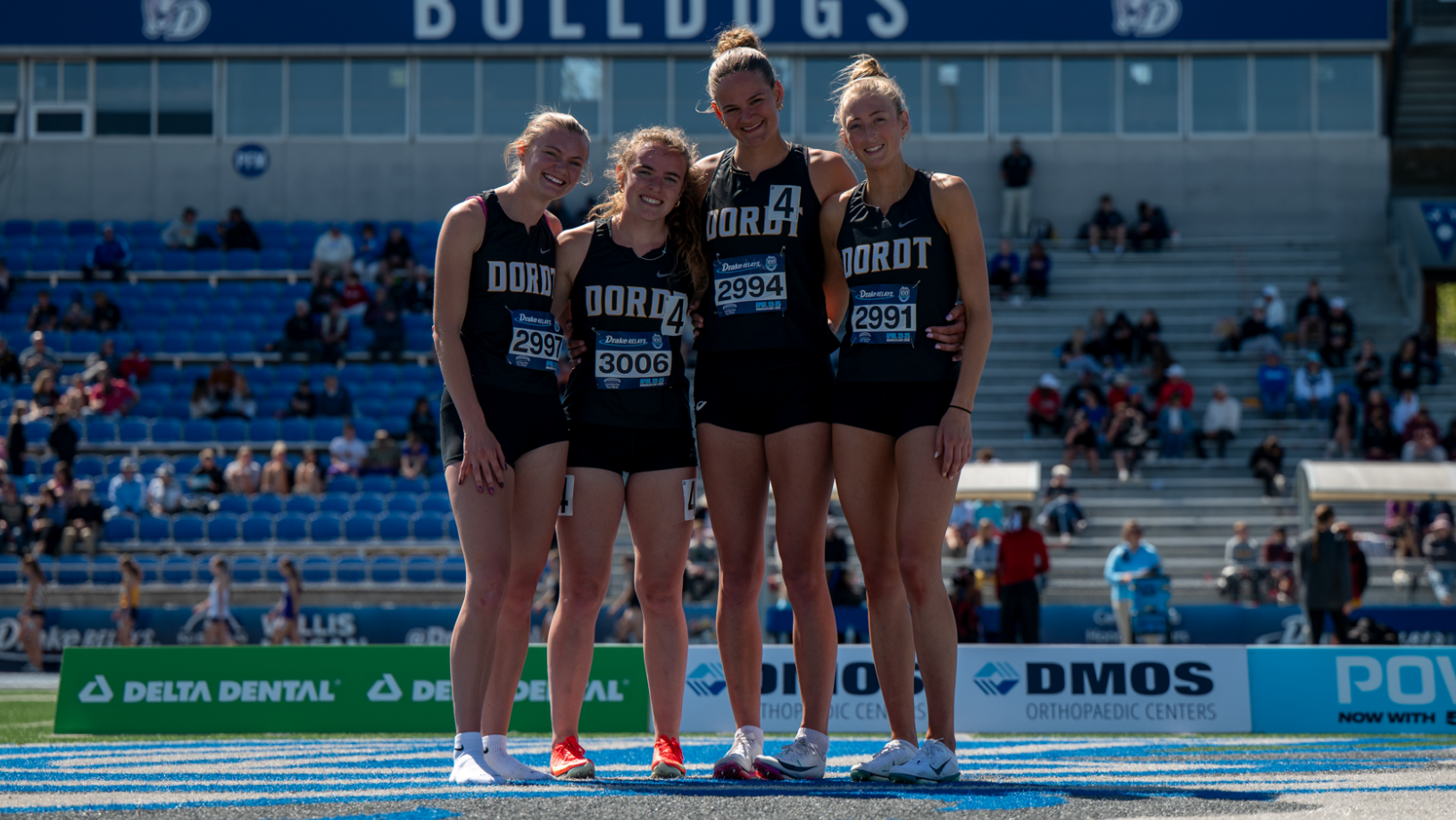 4x400 relay at Drake