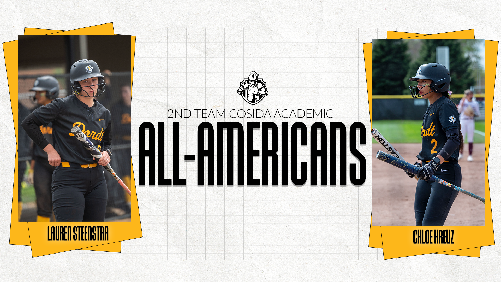 academic all american softball graphic