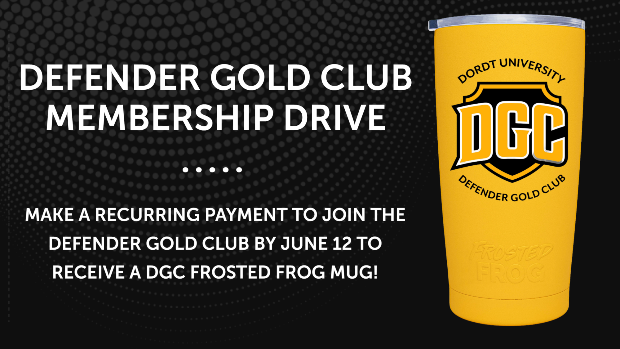 Gold Club mug