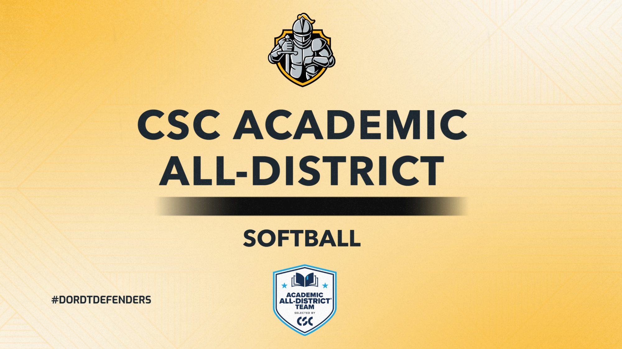softball CSC Academic