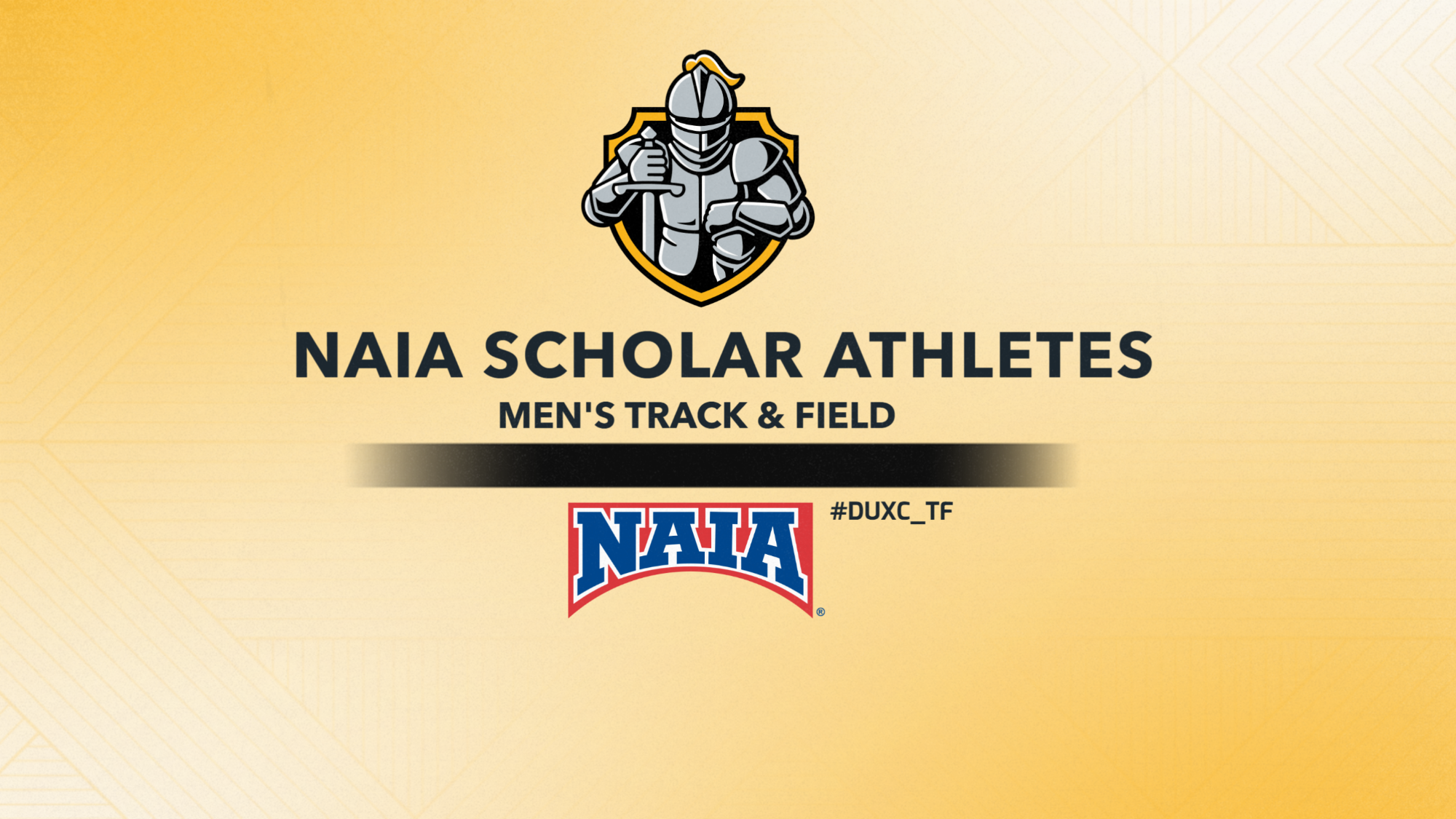 NAIA Scholar Athletes - 2026, M T/Field
