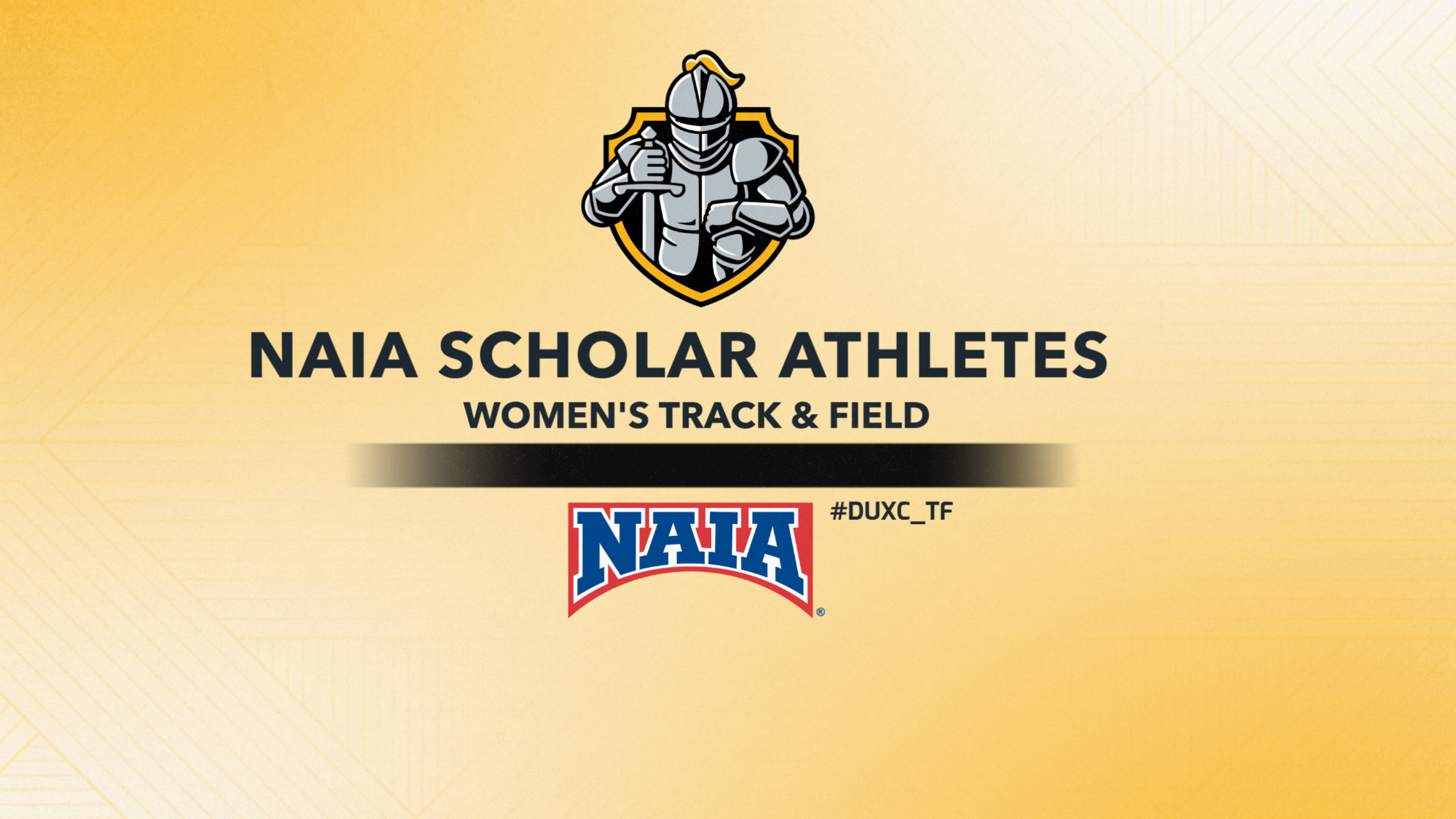 2026 NAIA Women's Track and Field - Scholar Athletes