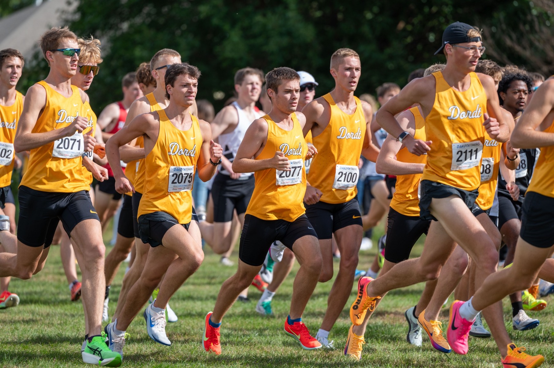 men's group at start
