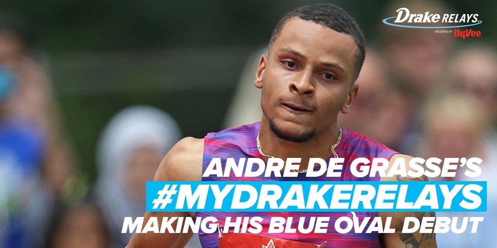 World's Fastest Men Ready To Race In Drake Relays 100 Meters Drake University Athletics