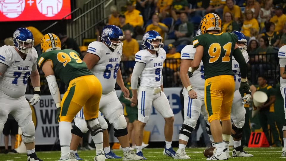Drake Comes Out Strong, Falls to No. 1 NDSU in Season Opener Drake