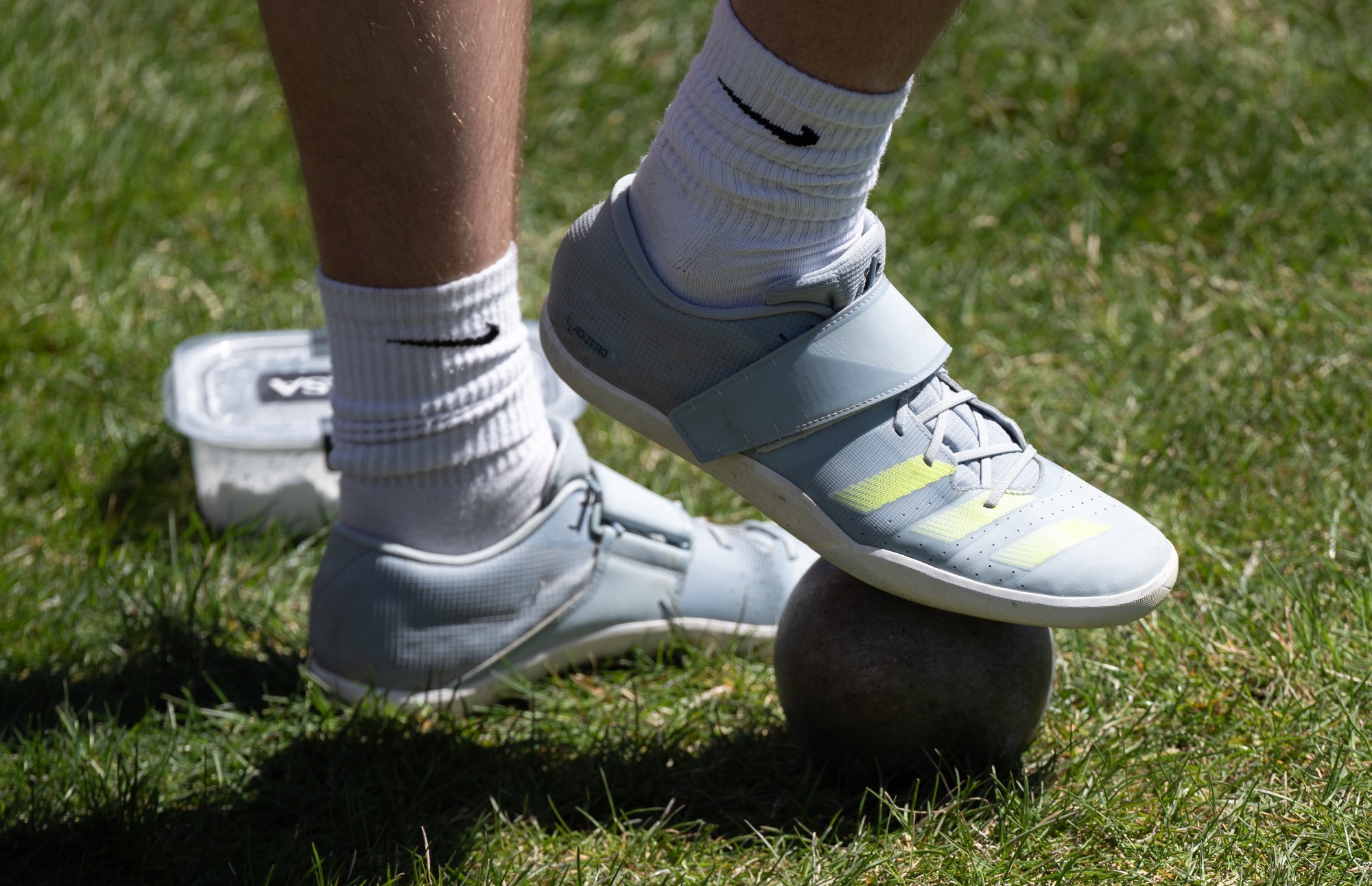 The Drake Track teams participates in the 2024 Jim Duncan Invite at the iconic blue oval at Drake University on Friday, April 12th, 2024.