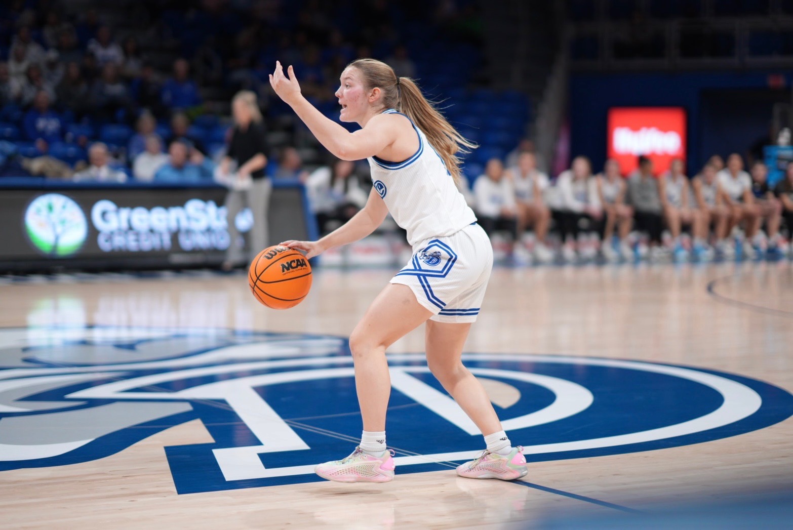 McCabe surveying Evansville defense