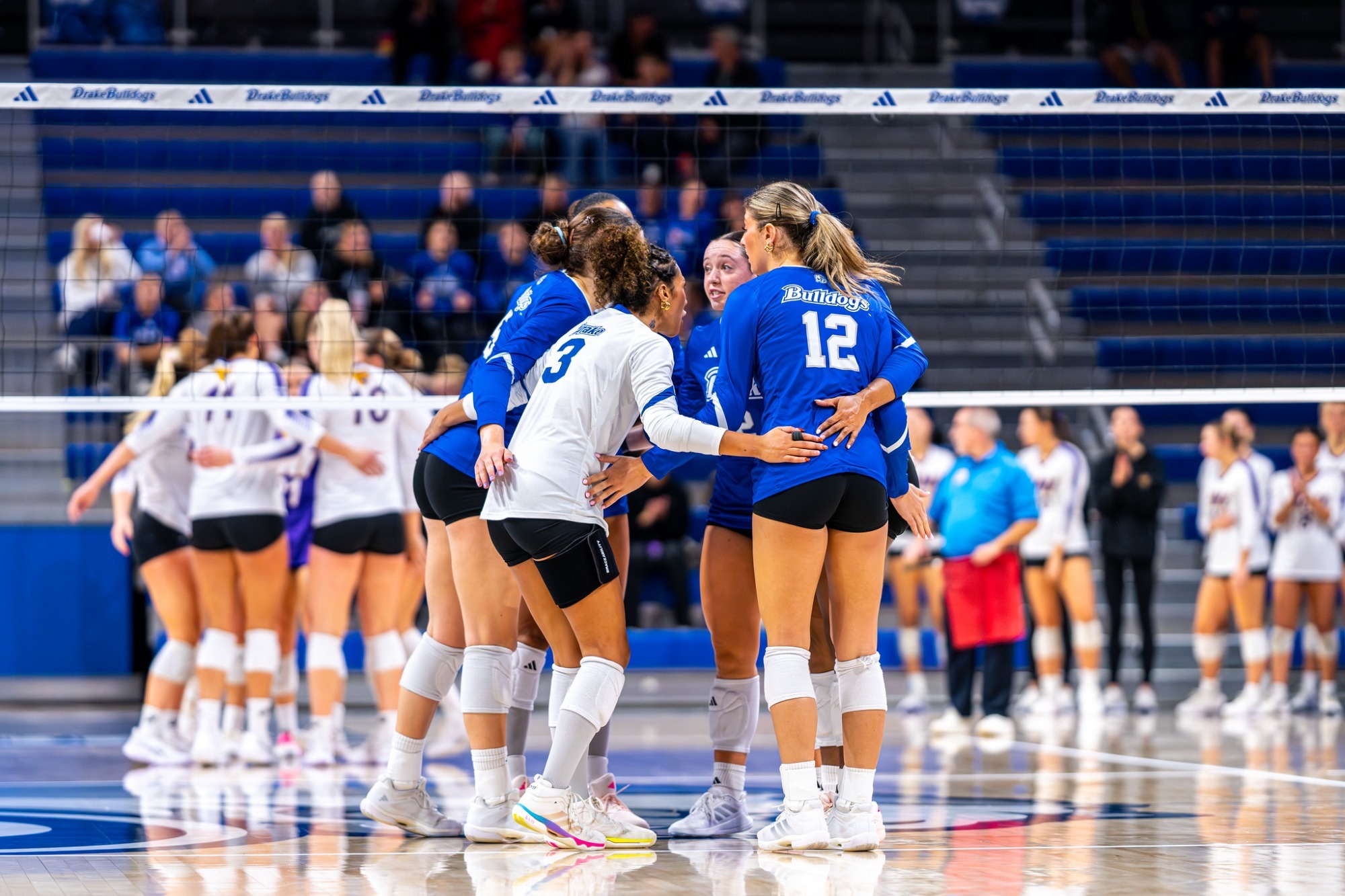 vball point after huddle