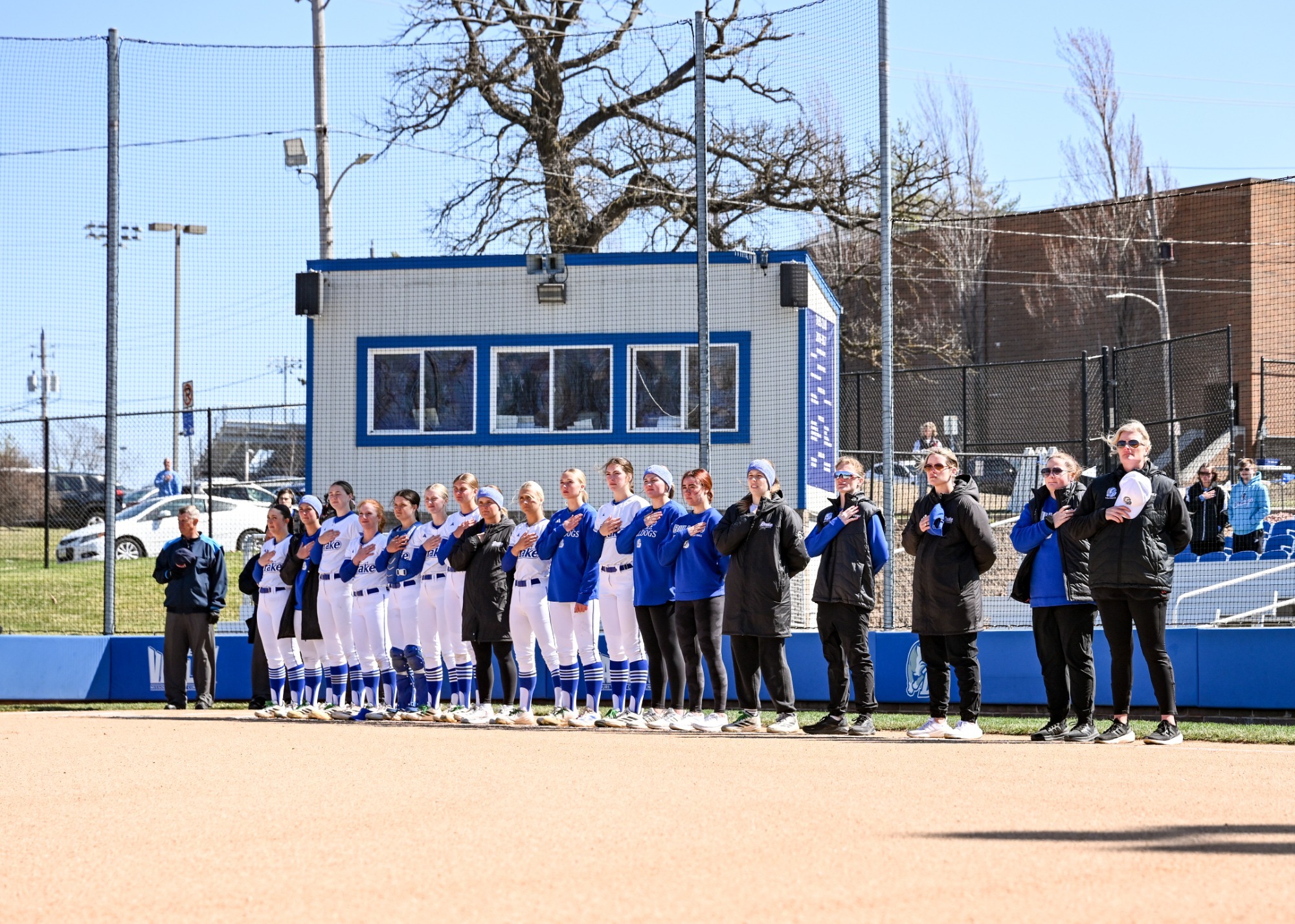 softball pregame lineup