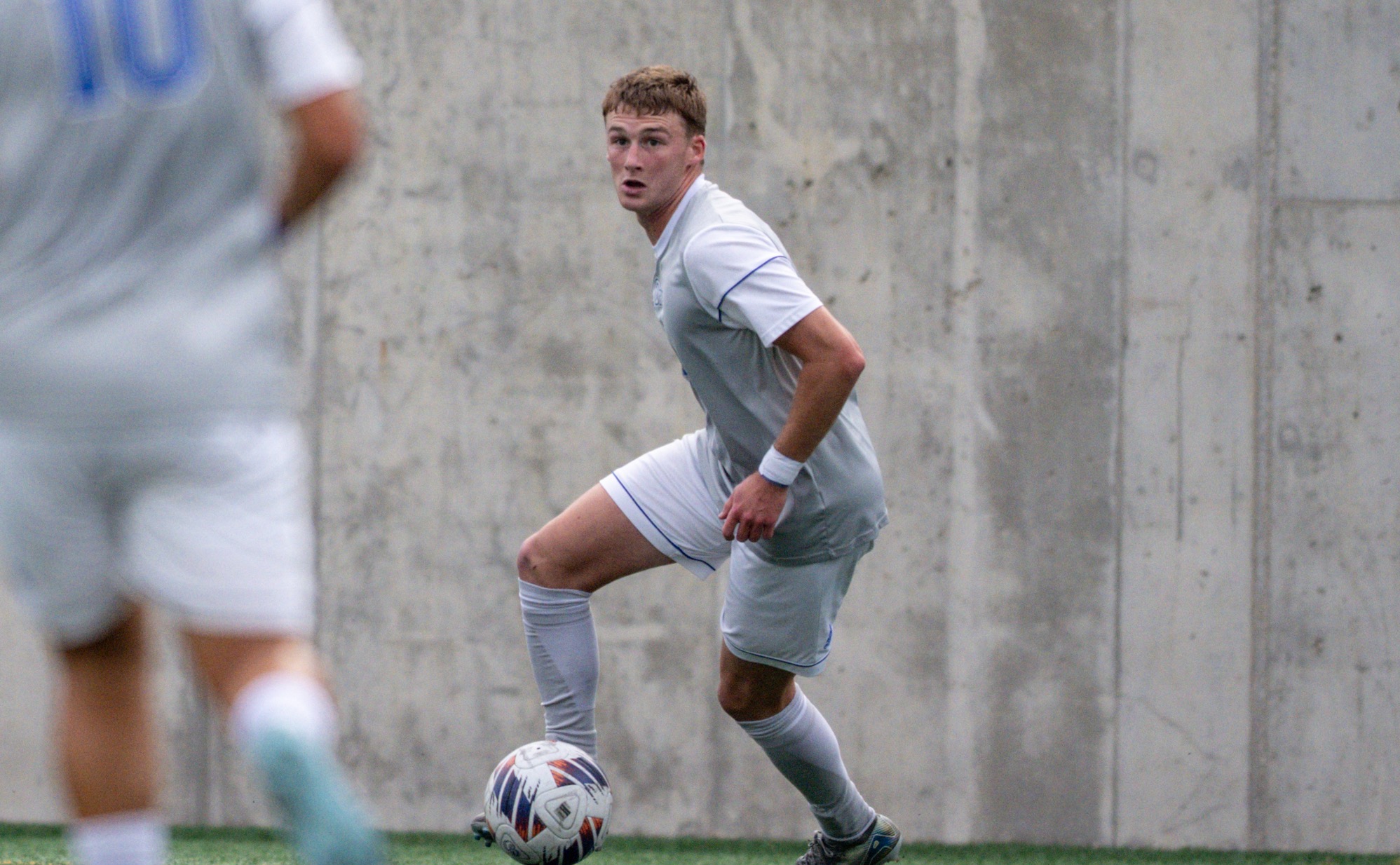 The Drake University Bulldogs mens soccer team plays against Graceland Yellowjackets on Sunday, August 31st, 2025 at MediaCom Stadium on the campus of Drake University in Des Moines, Iowa.