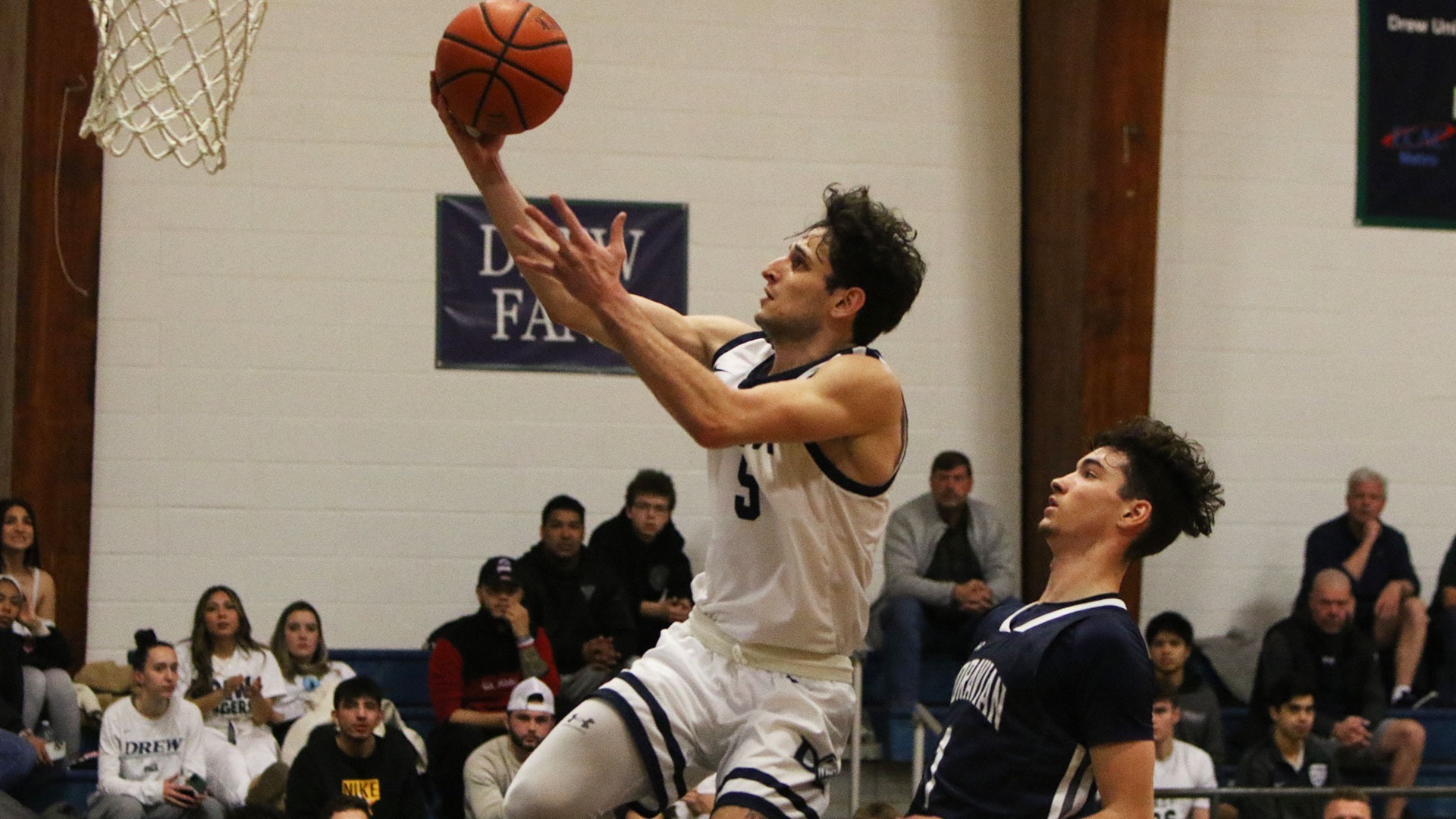 Moravian Pulls Away Late, Tops Men's Basketball Drew University Athletics