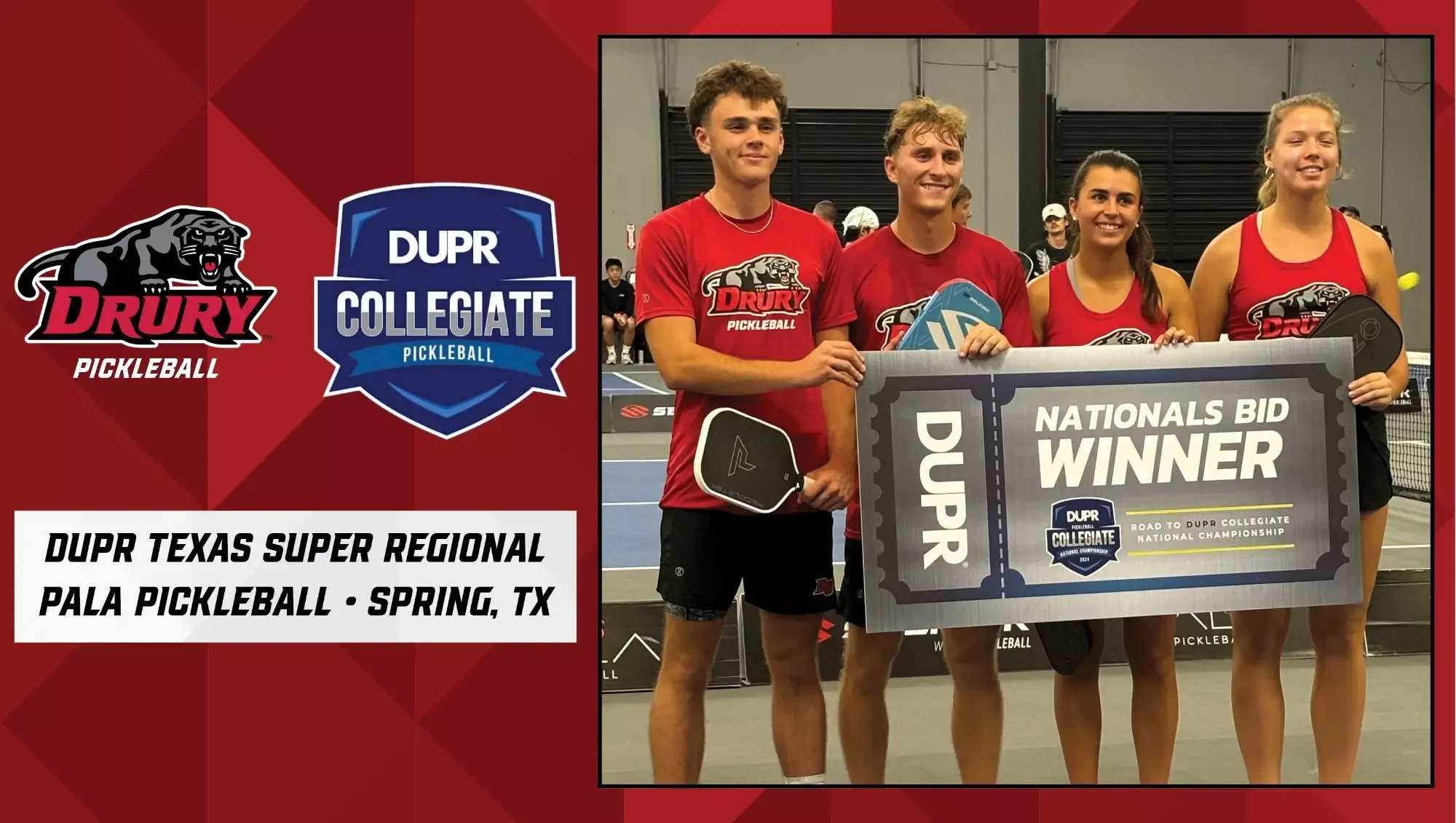 Pickelball earns DUPR Nationals bid