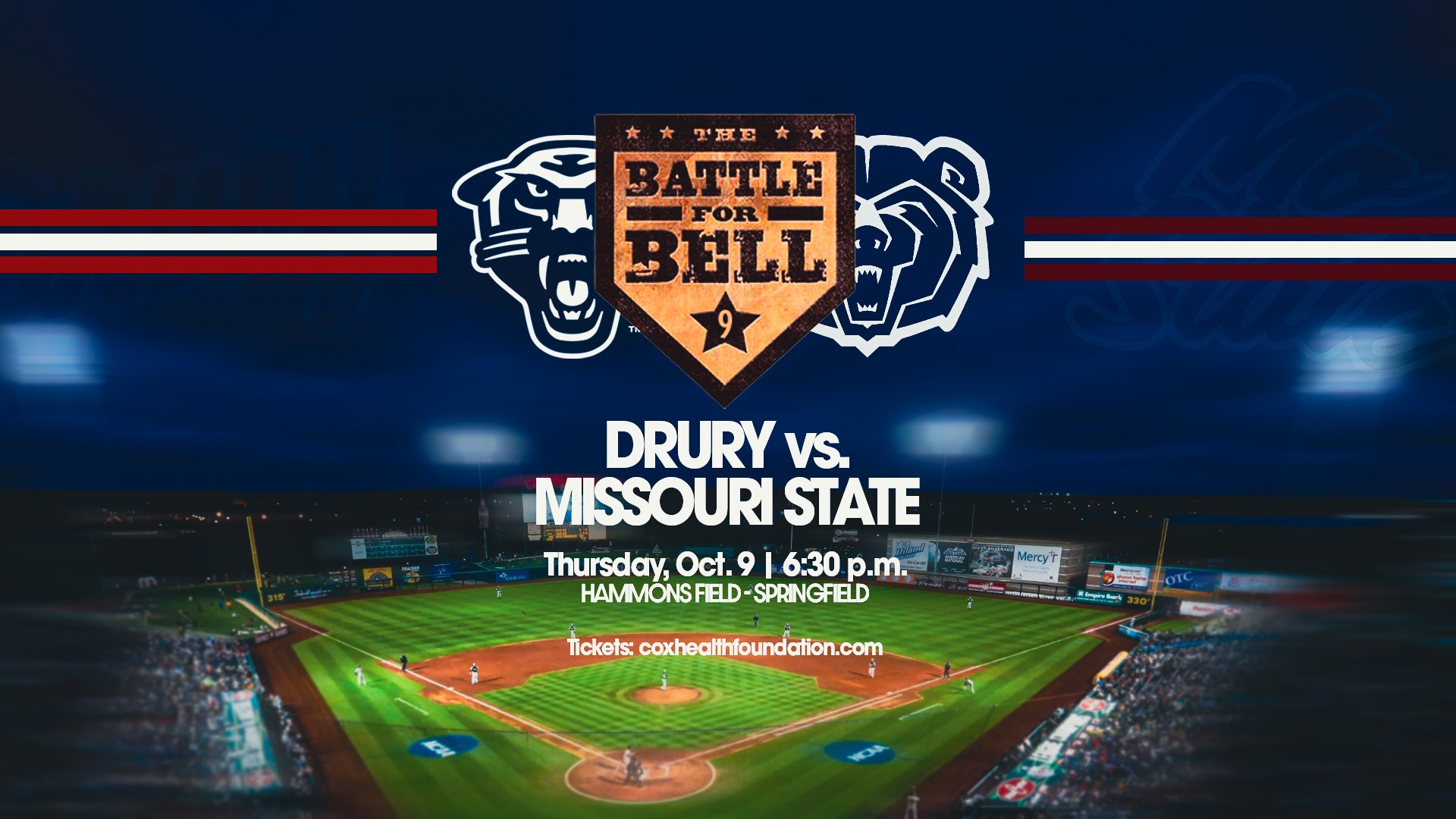 Panthers, Bears Ready to 'Battle for Bell' Thursday at Hammons Field ...