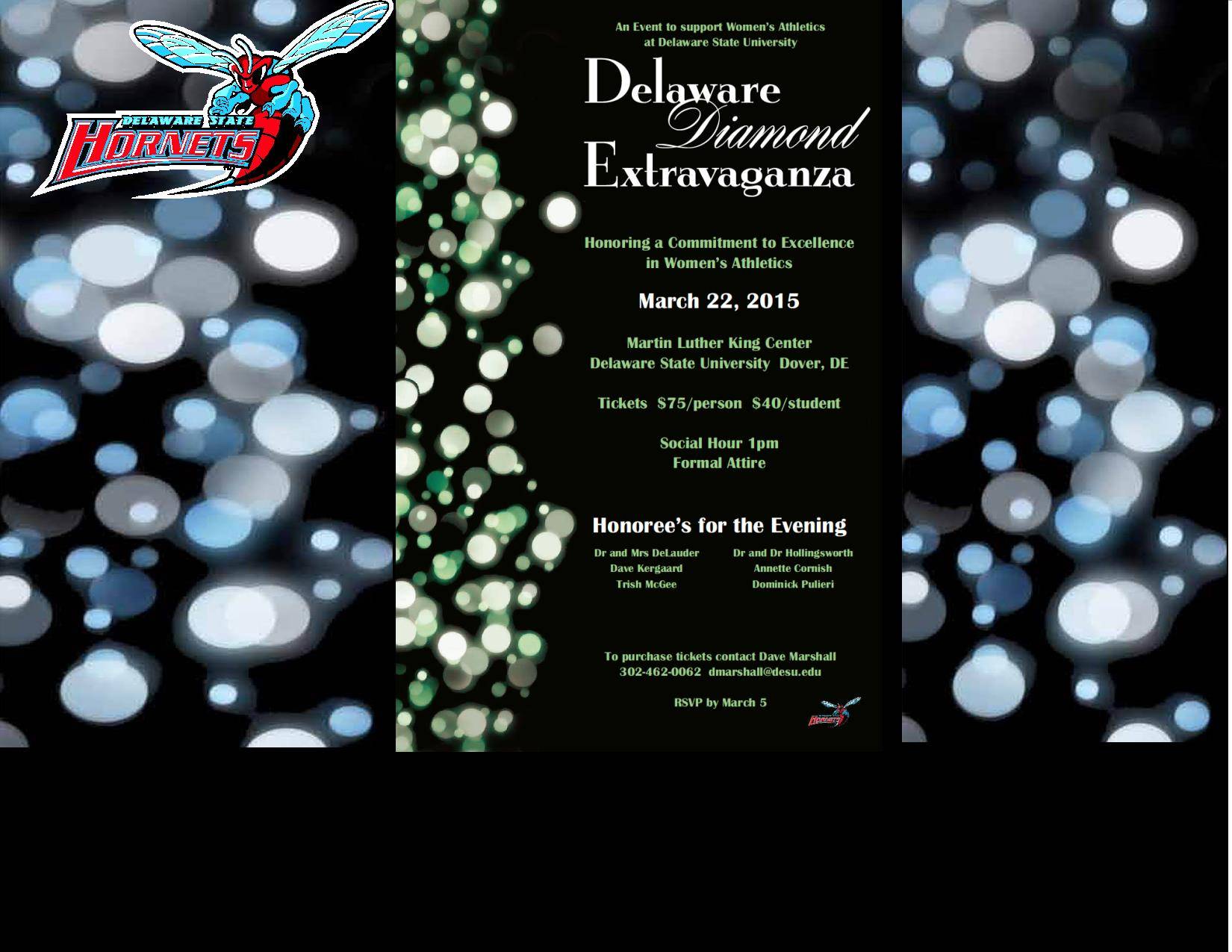 DSU ANNOUNCES 2015 DIAMOND EXTRAVAGANZA CLASS