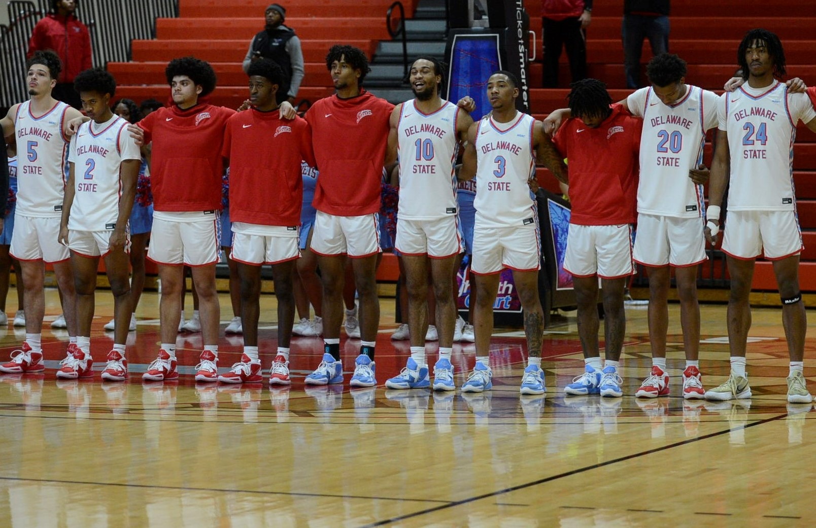 TO FACE N.C. CENTRAL IN MEAC TOURNAMENT OPENER Delaware State