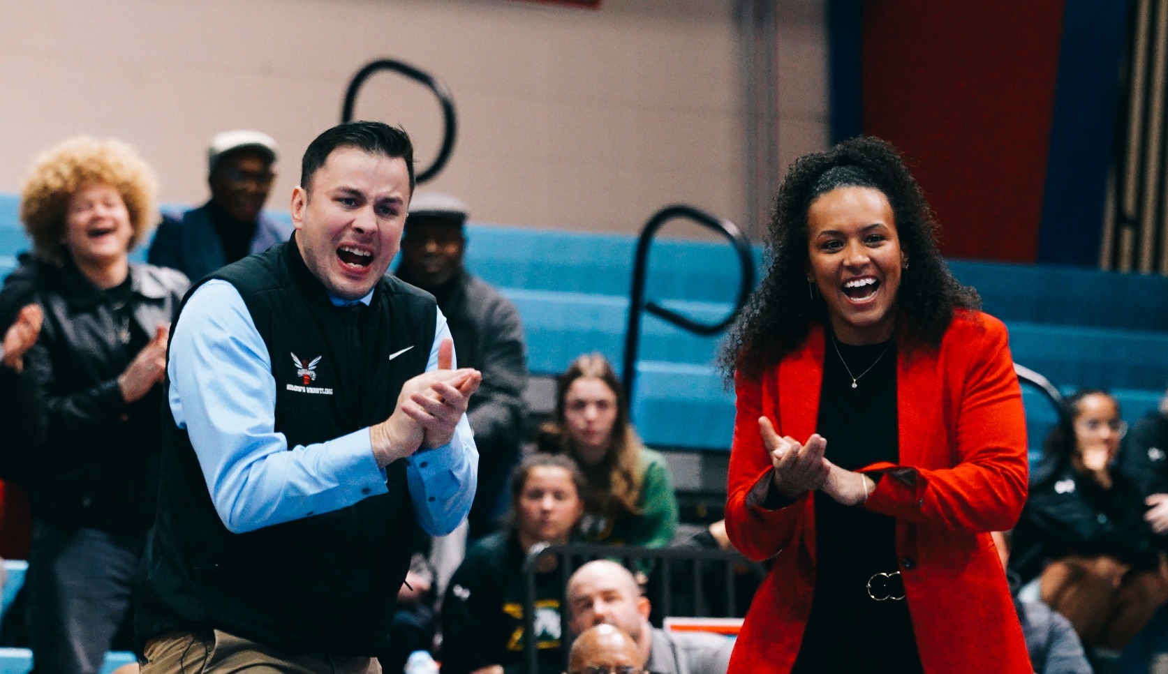 Women's Wrestling Action Shot