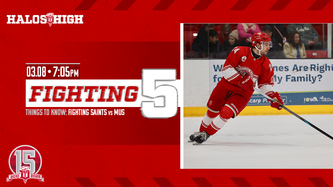 Fighting Five: Saints host Lumberjacks to finish series