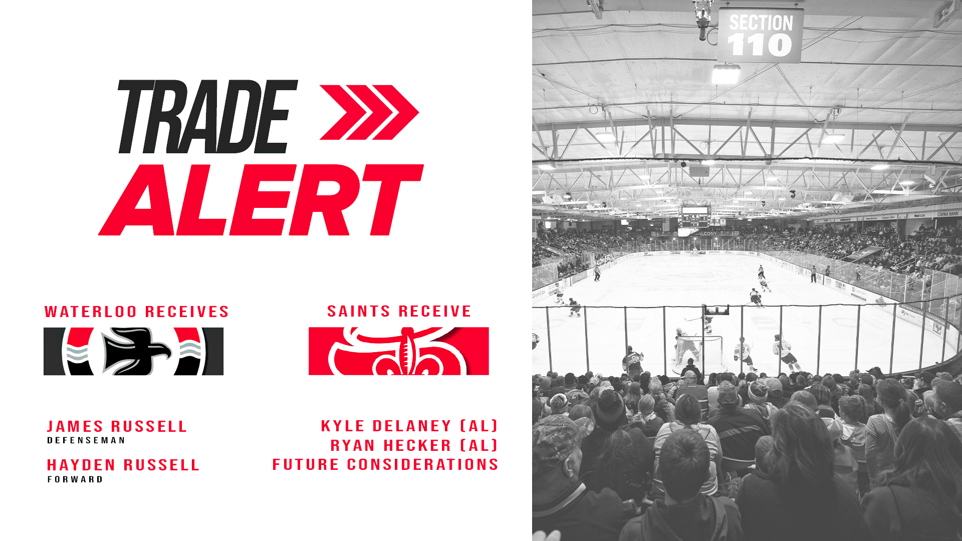 Trade: Jan. 7 trade with Waterloo