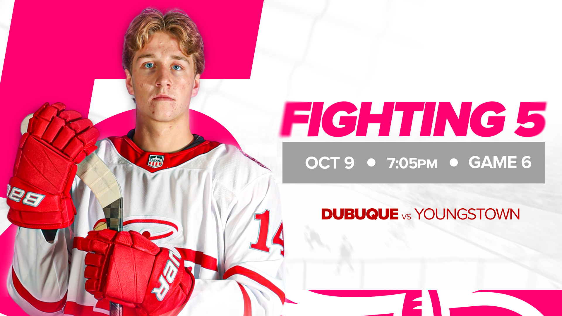 Fighting Five Oct. 9: Saints host Phantoms on Pink the Rink Night
