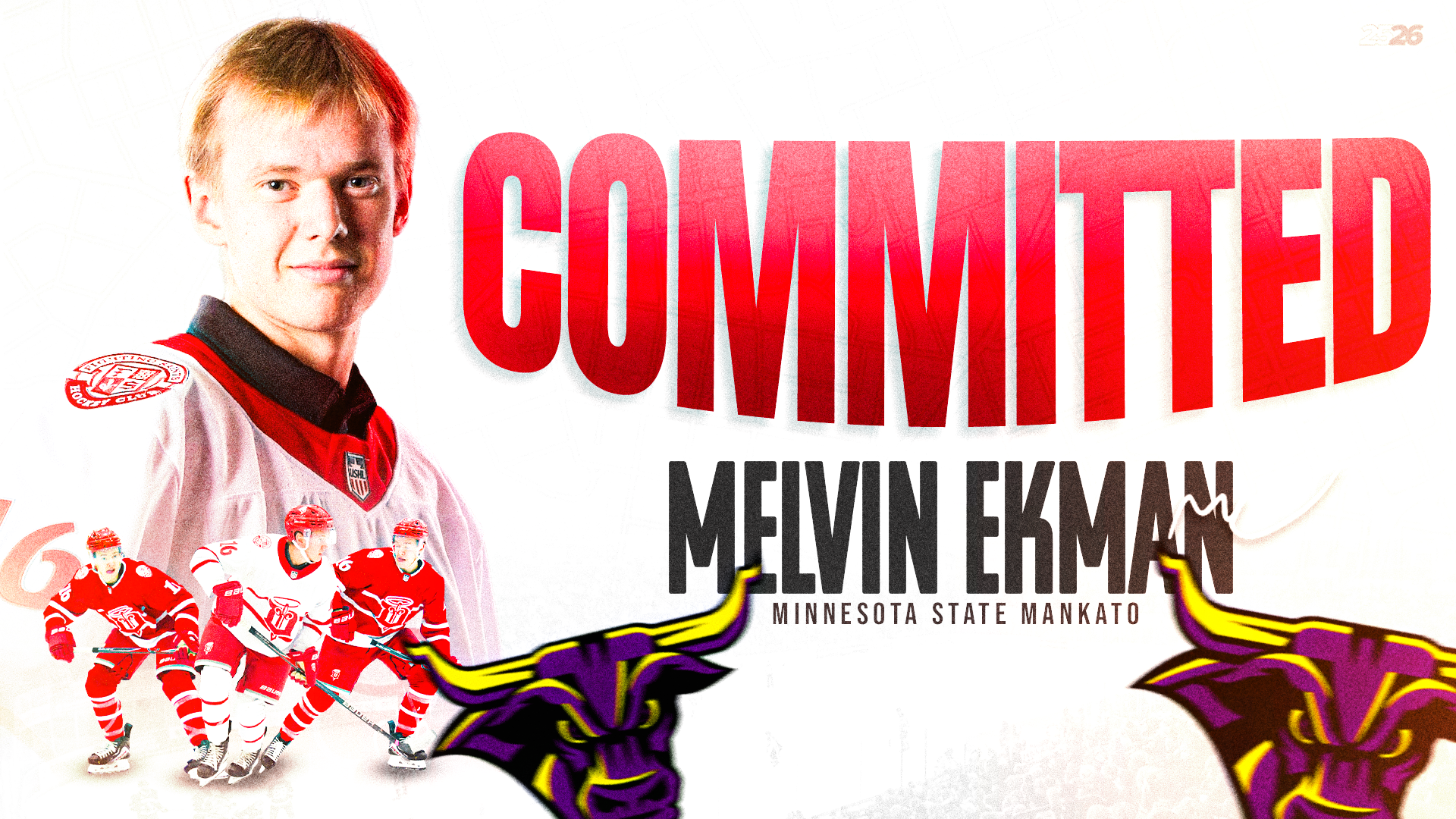 Melvin Ekman makes commitment to Minnesota State