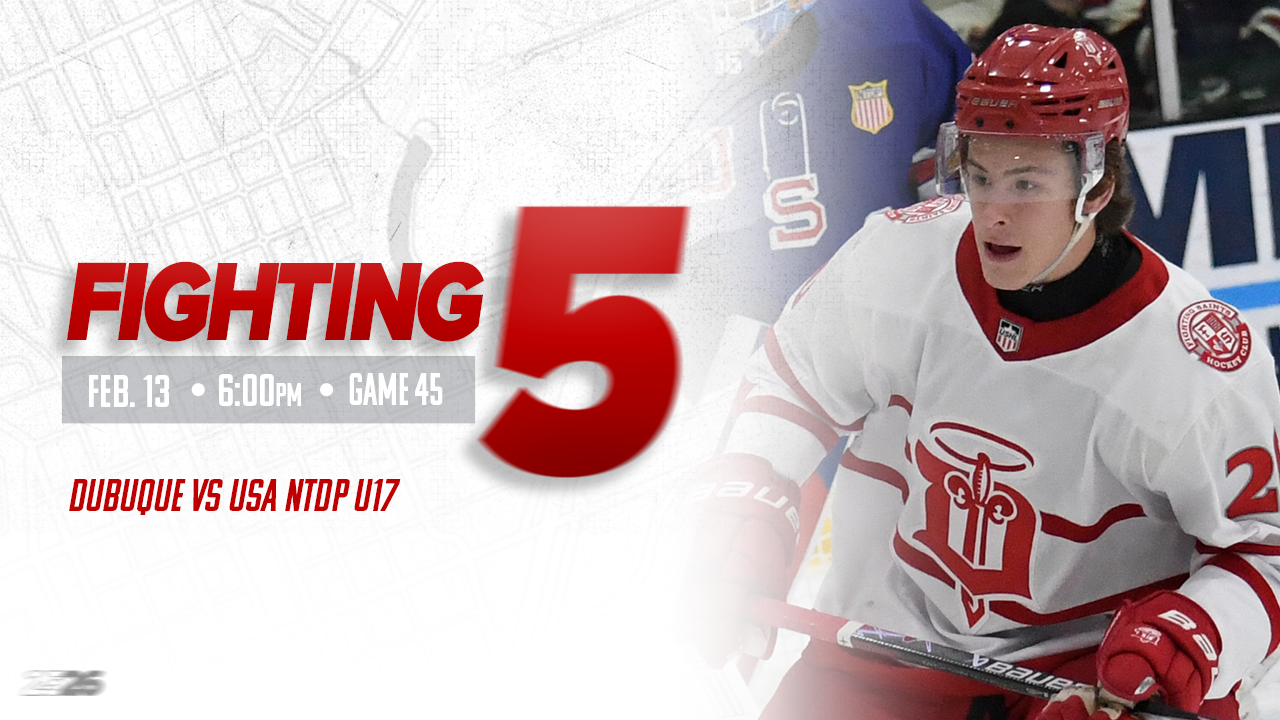 Fighting Five: Feb. 13 vs USA NTDP U17s